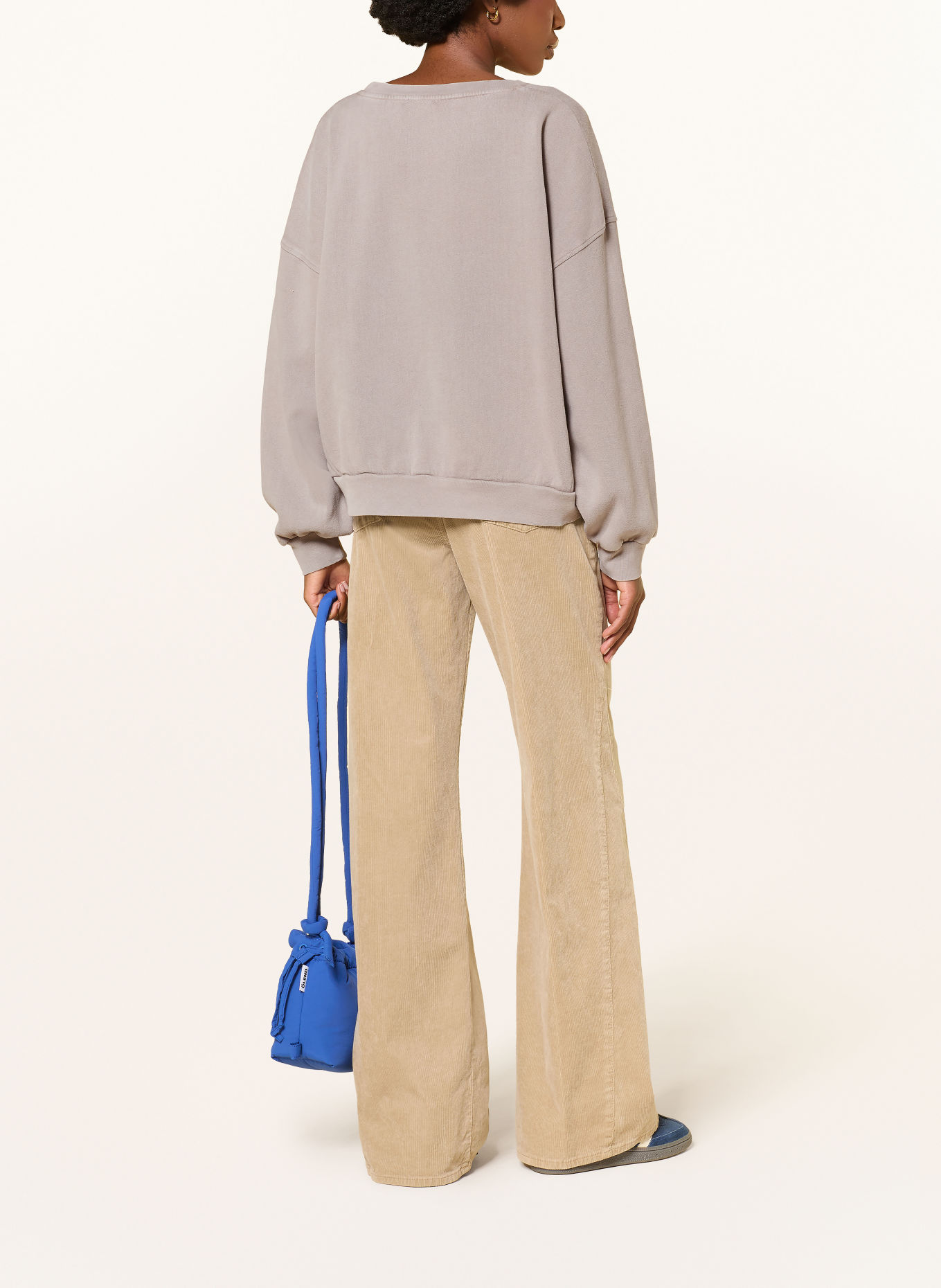 American Vintage Bluza JITBAY: SZAROBRĄZOWY