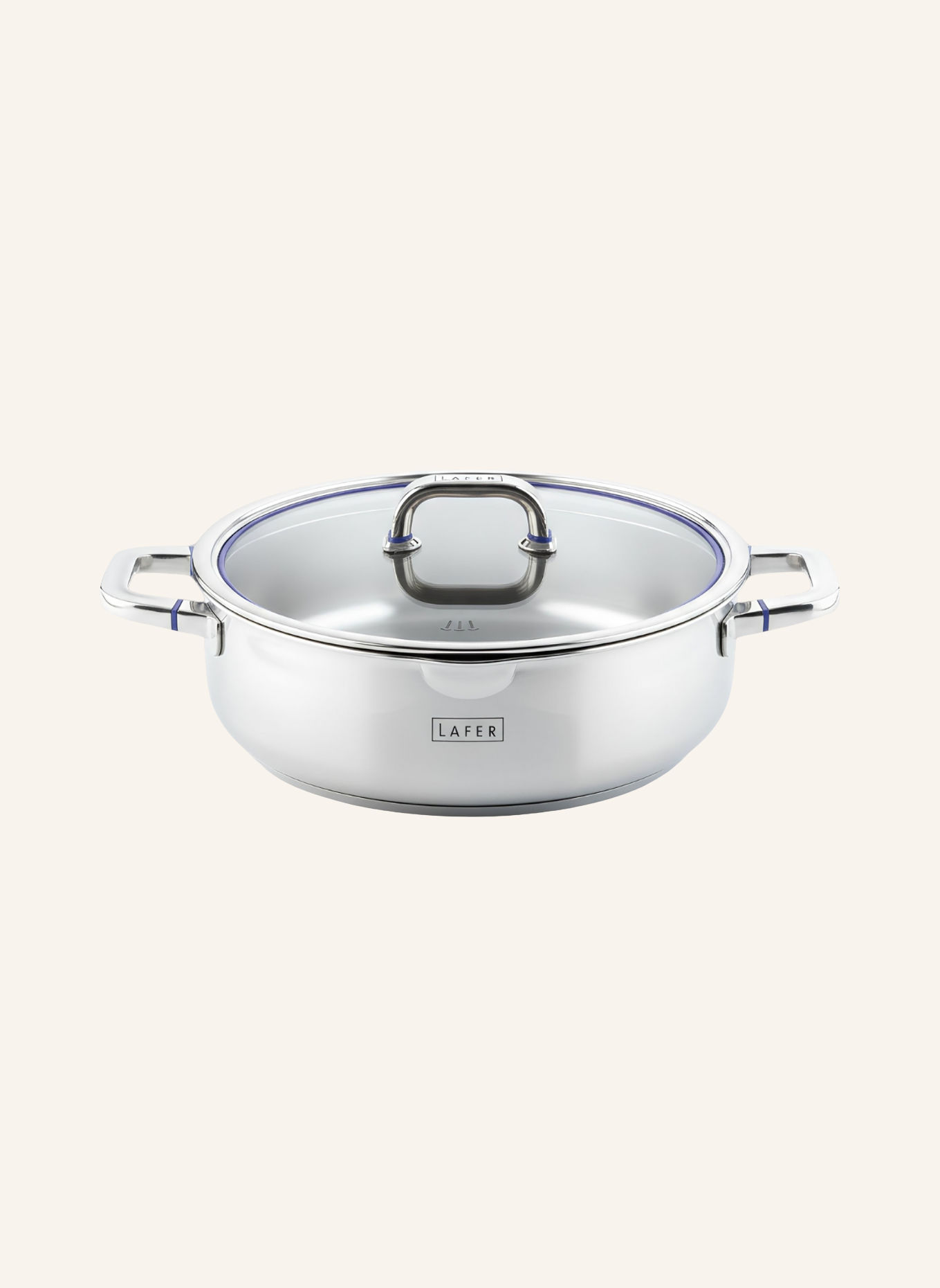 JOHANN LAFER EDITION Casserole: SILVER