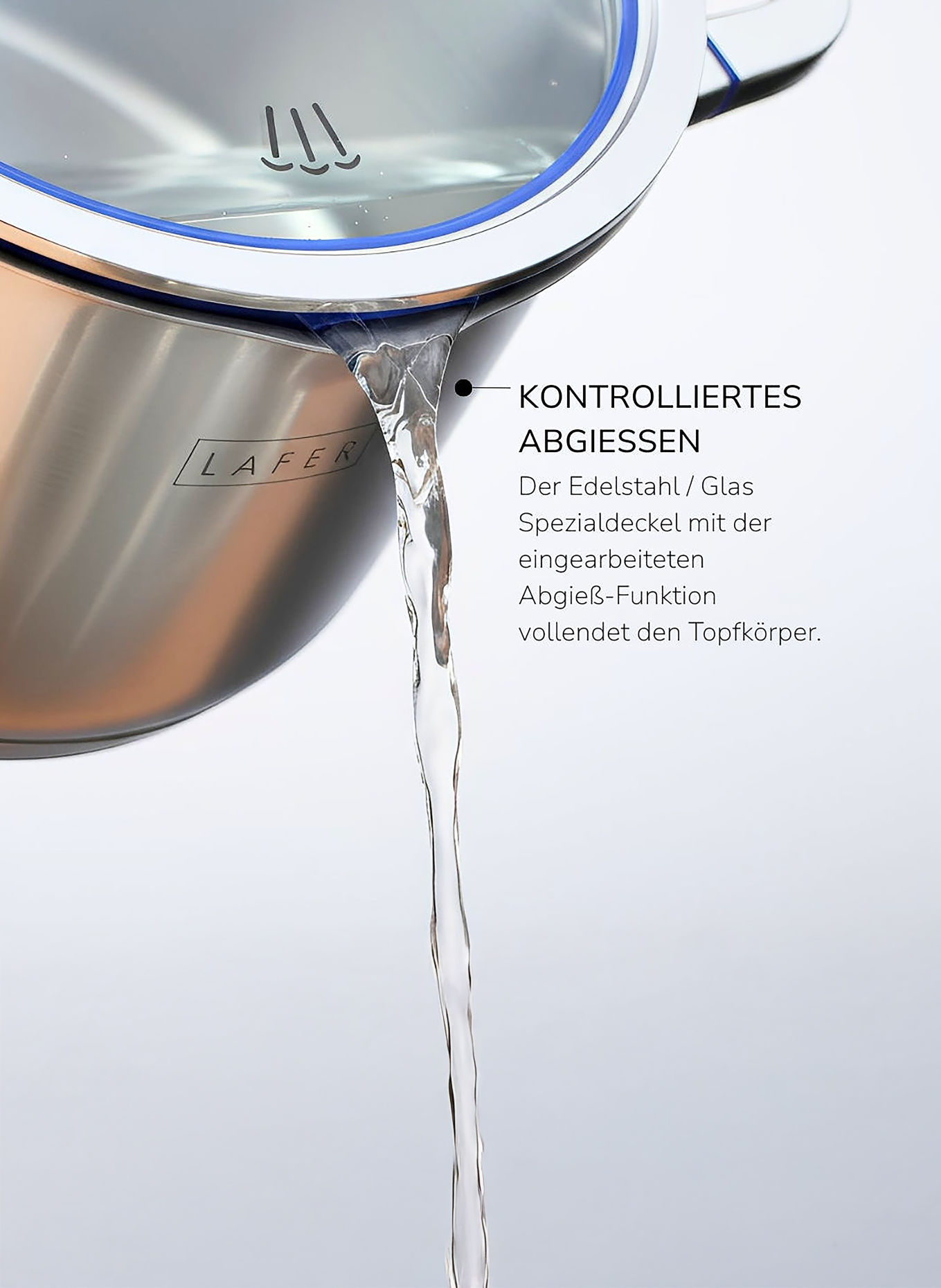 JOHANN LAFER EDITION Vleespan: ZILVER