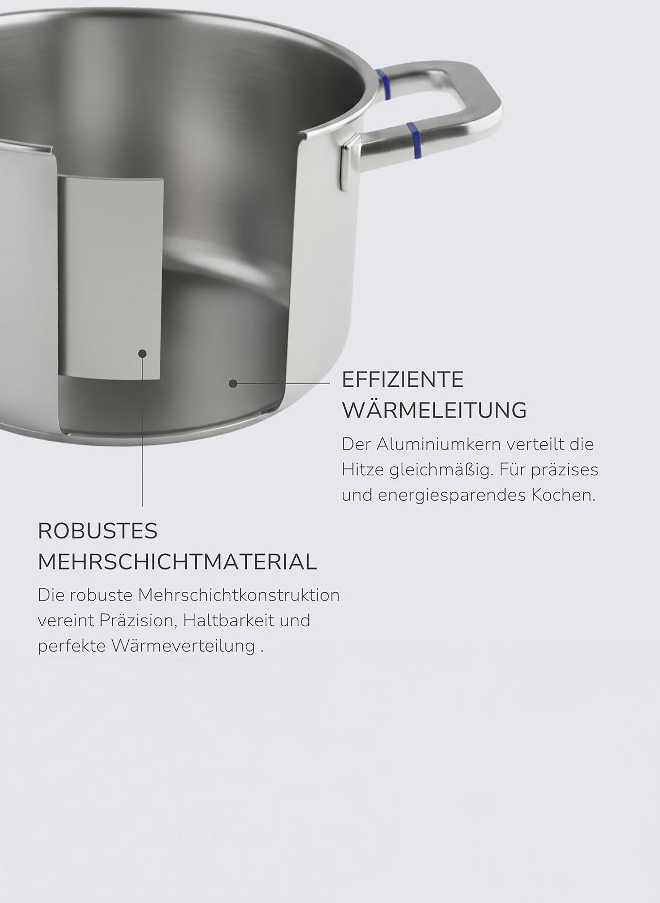 JOHANN LAFER EDITION Vleespan: ZILVER