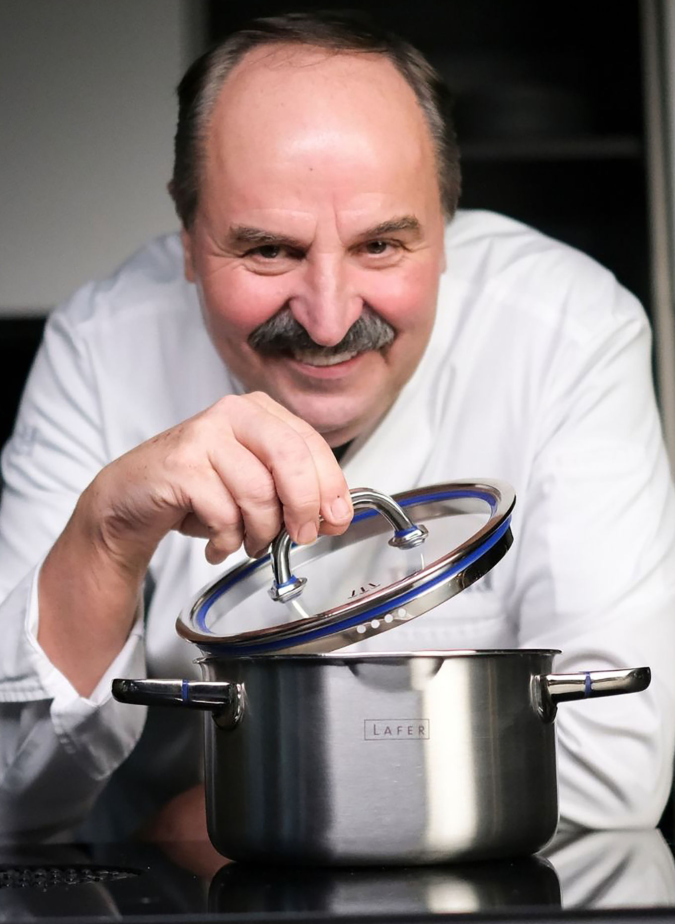 JOHANN LAFER EDITION Vleespan: ZILVER