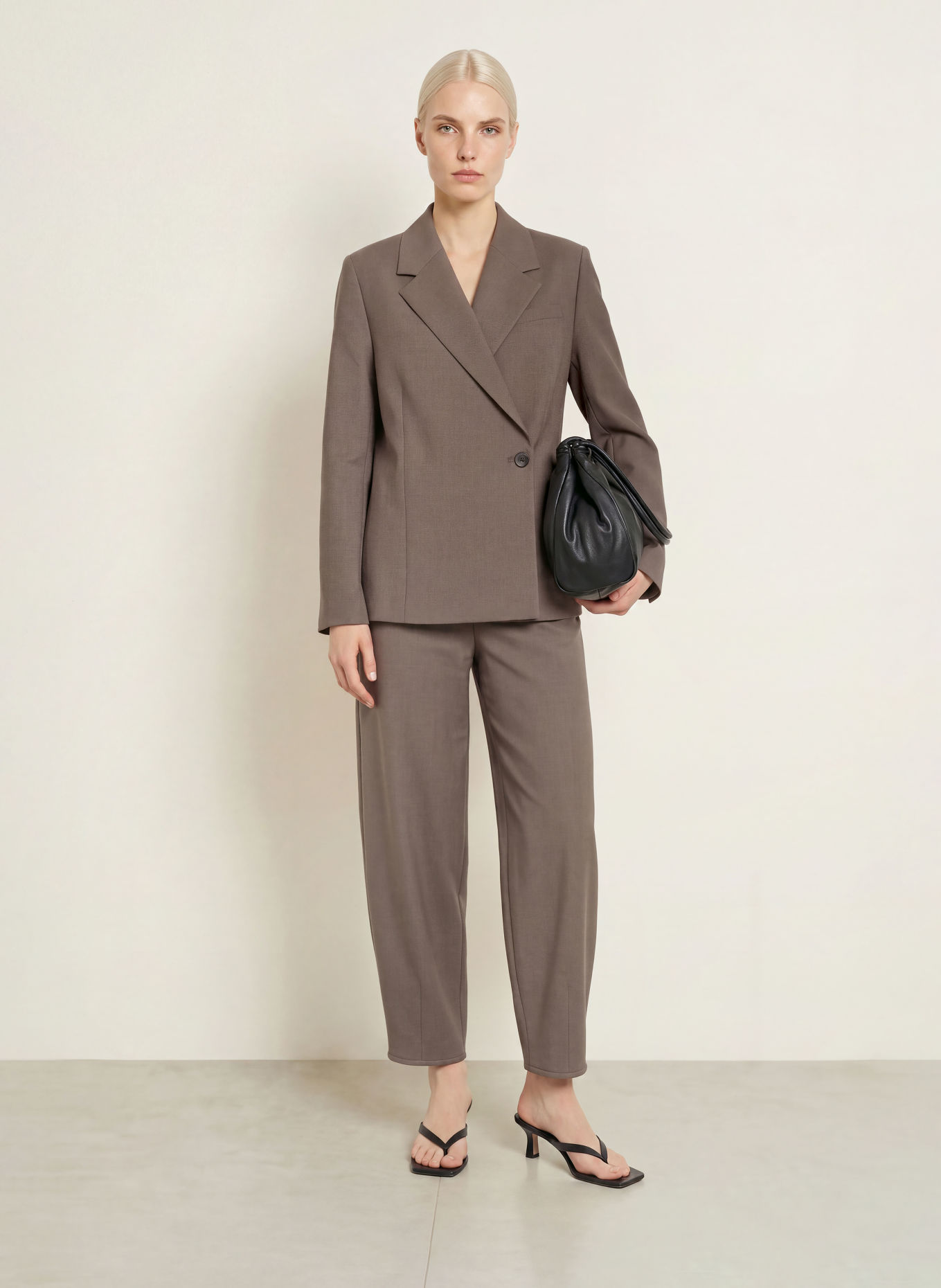 someday Pantalon 7/8 CURILO: TAUPE