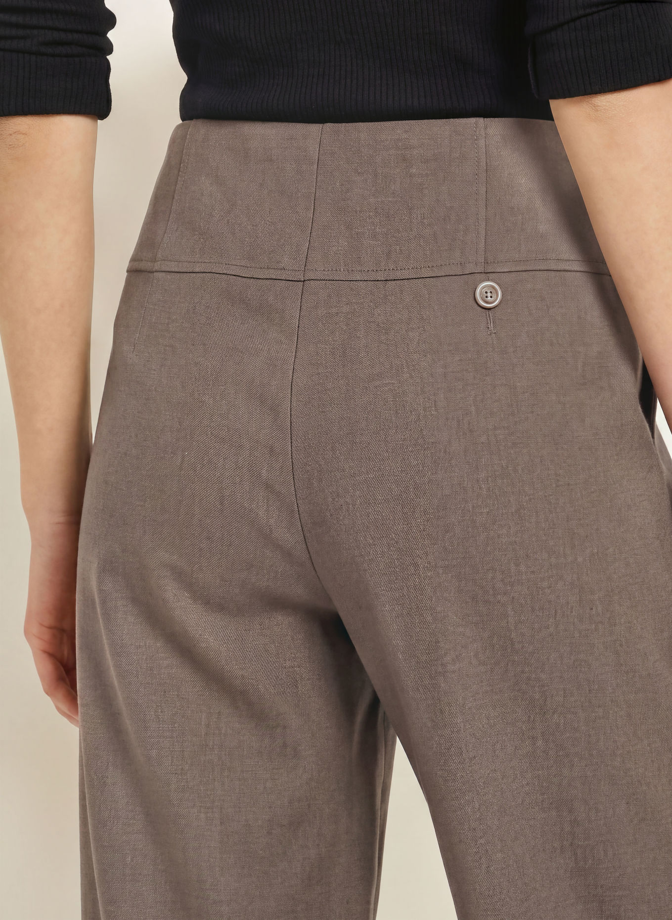 someday Pantalon 7/8 CURILO: TAUPE