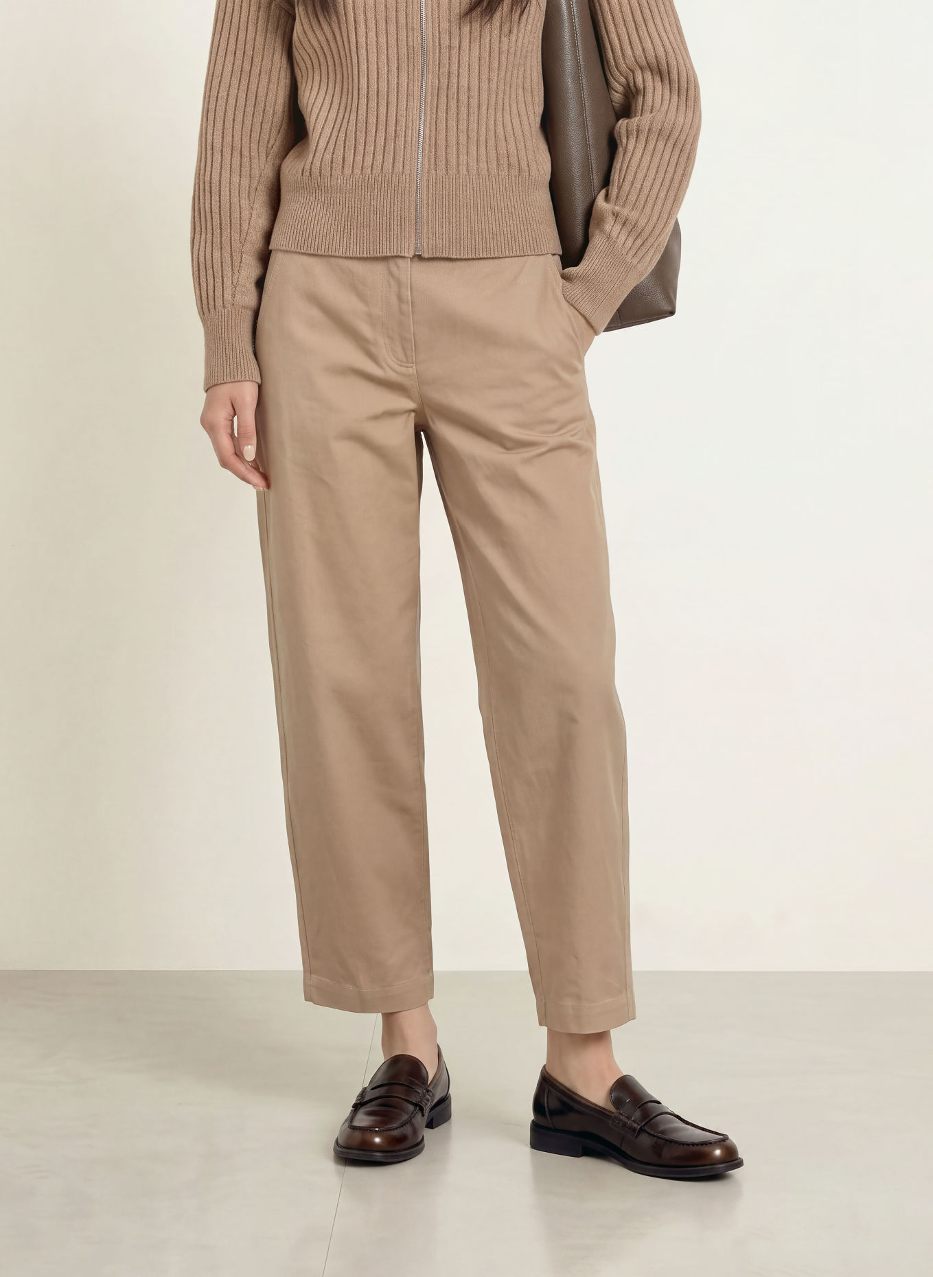 OPUS Pantalon MAIGA: BEIGE