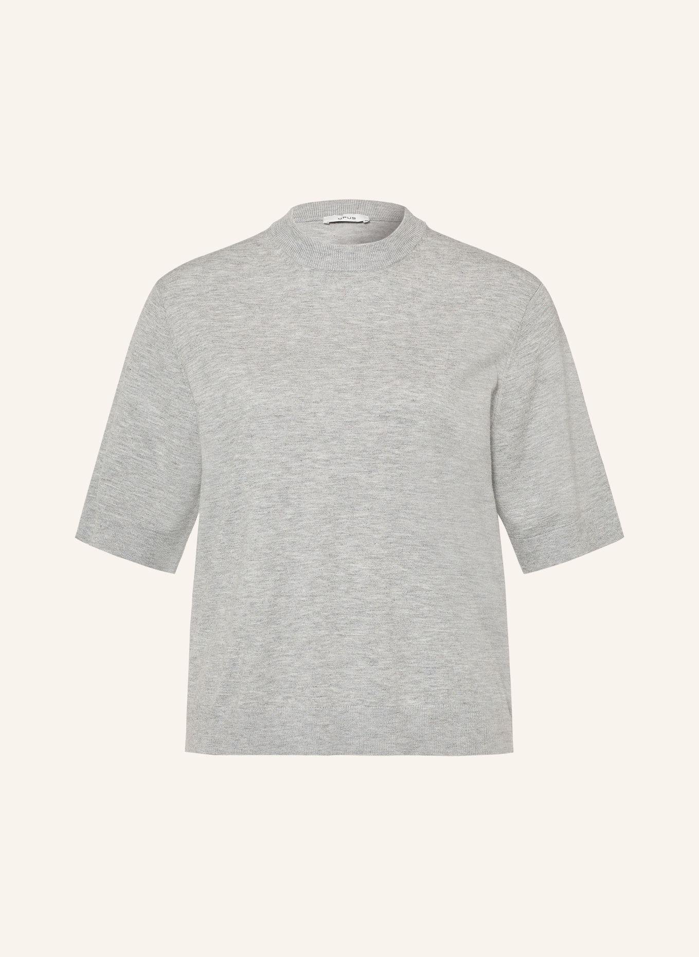 OPUS Gebreid shirt PIMSI: GRIJS