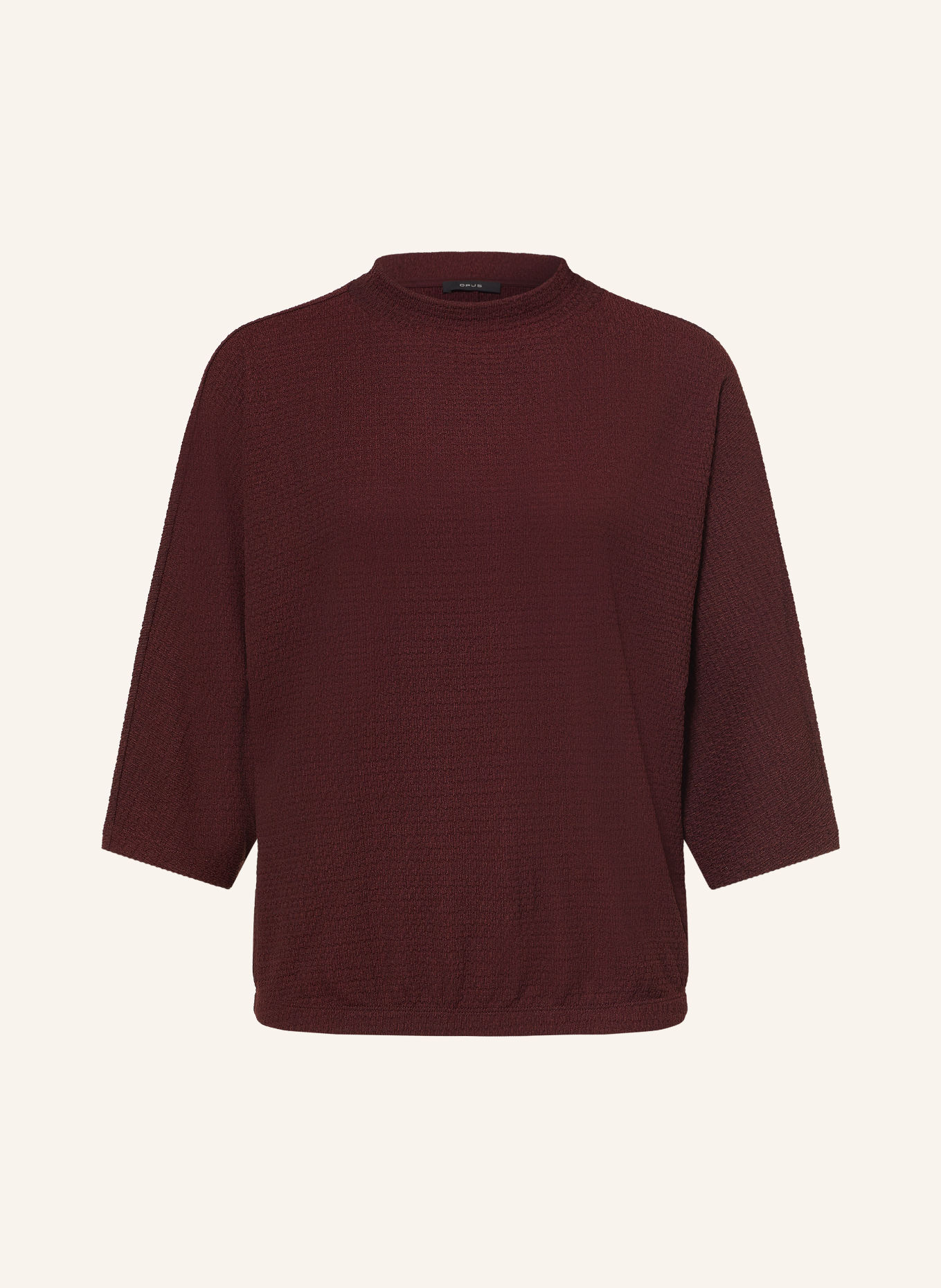 OPUS SICONI Shirt blouse with 3/4-Length Sleeves: DARK RED