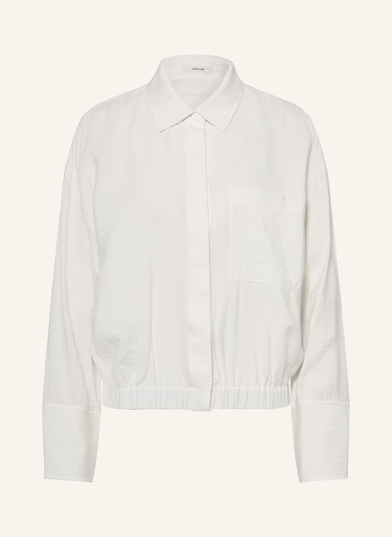 OPUS Overhemdblouse FRACE: WIT