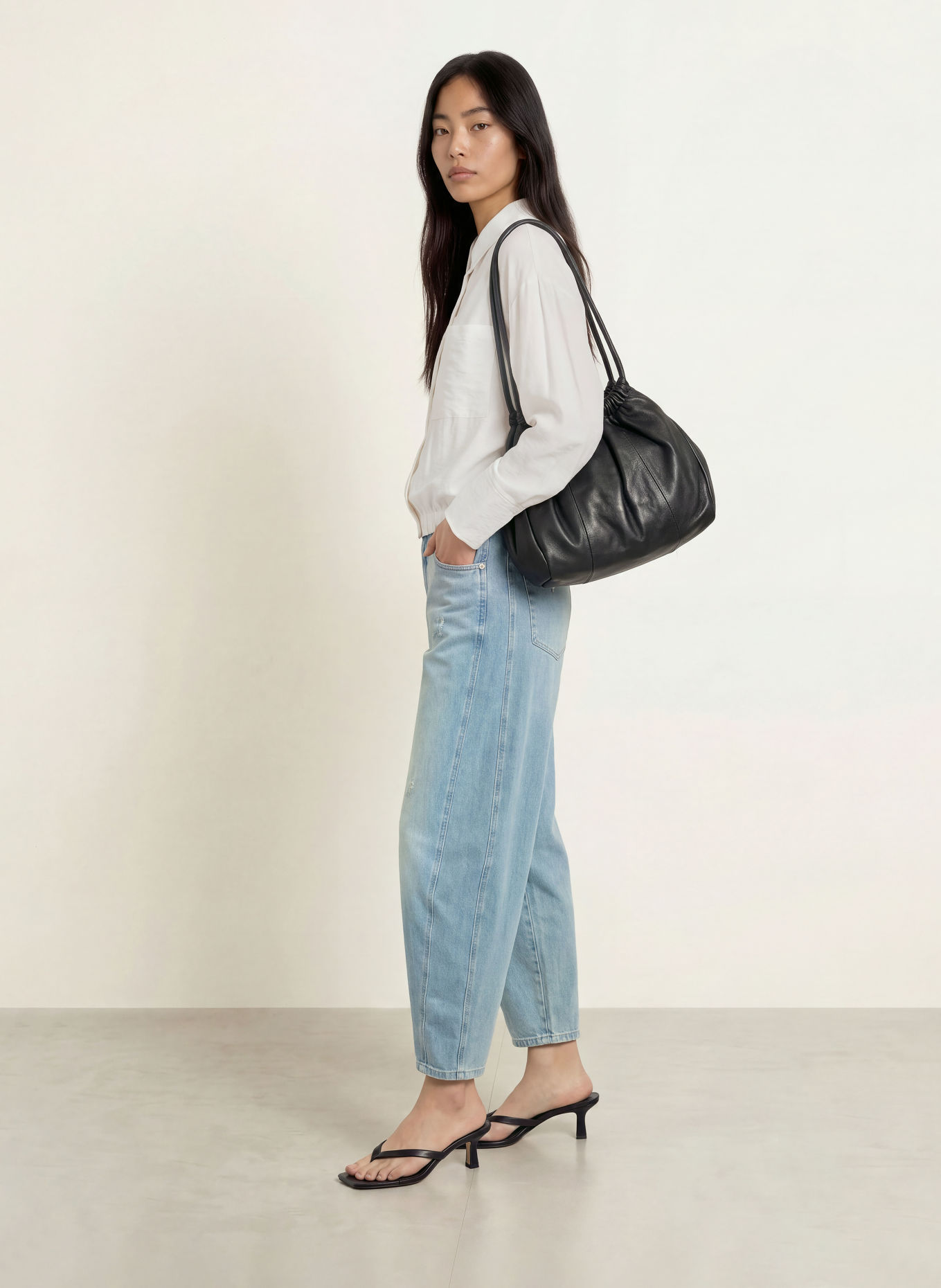 OPUS Overhemdblouse FRACE: WIT