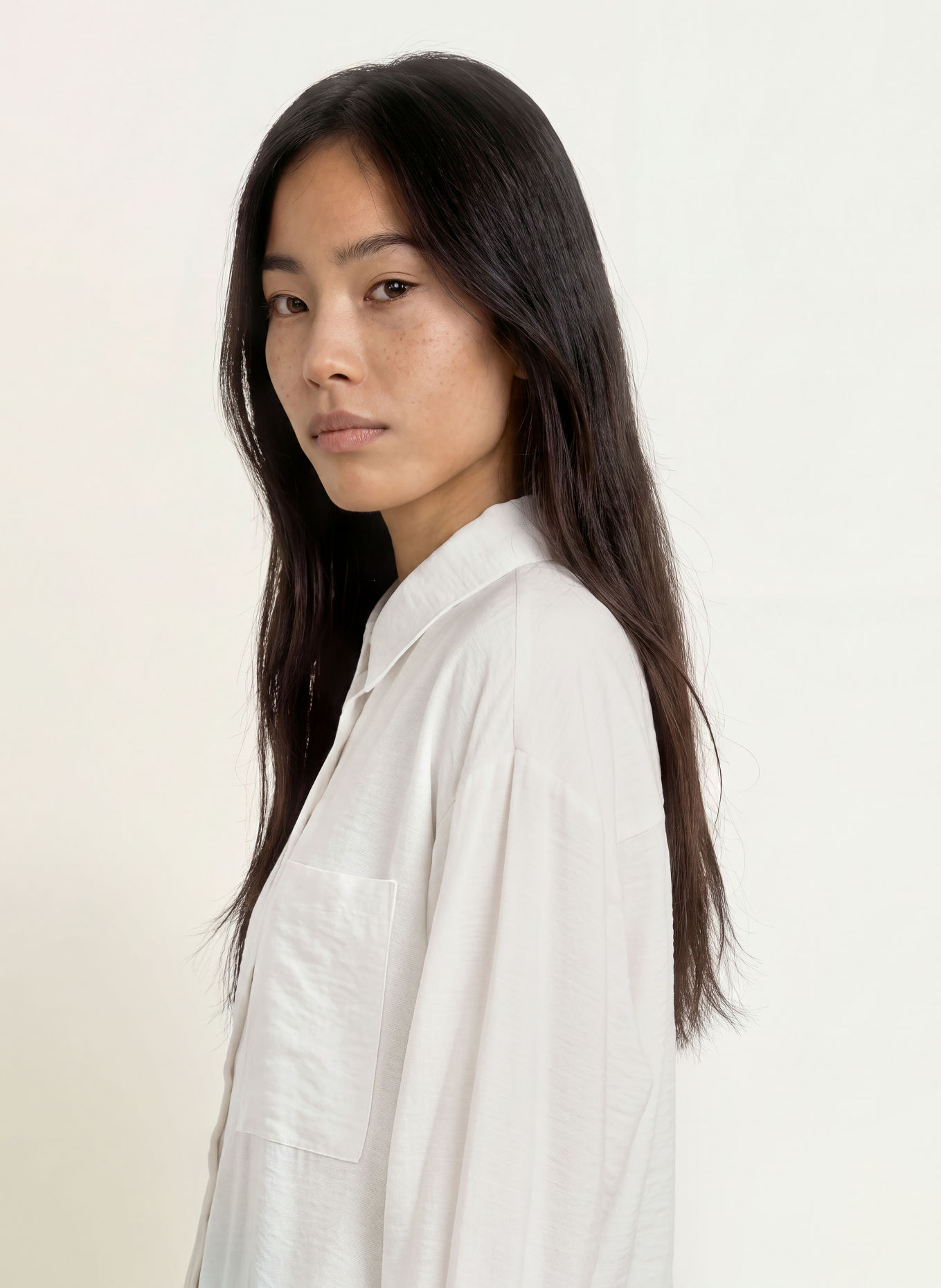 OPUS Overhemdblouse FRACE: WIT