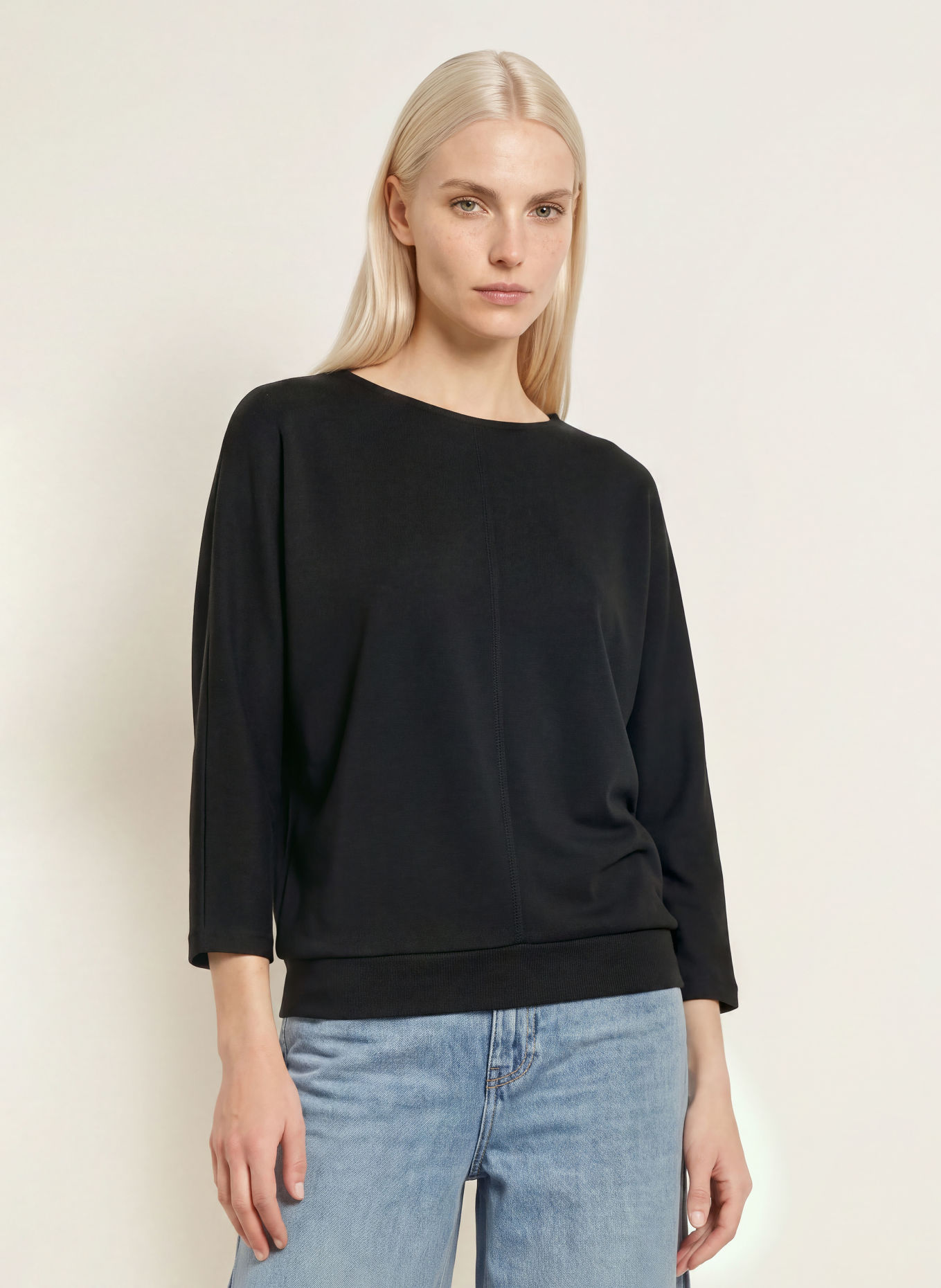 OPUS Sweatshirt SUISA: NOIR