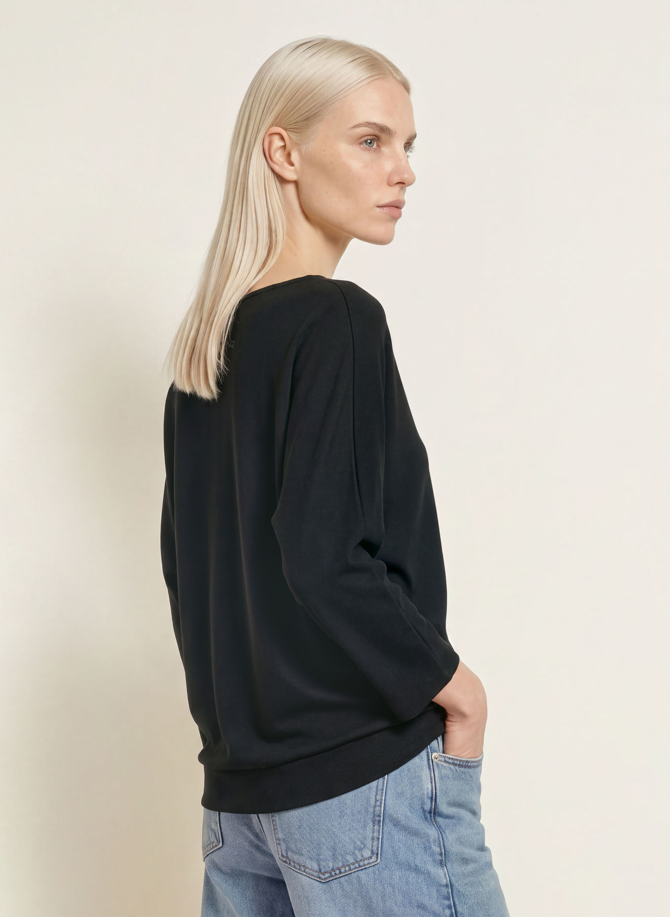 OPUS Sweatshirt SUISA: NOIR