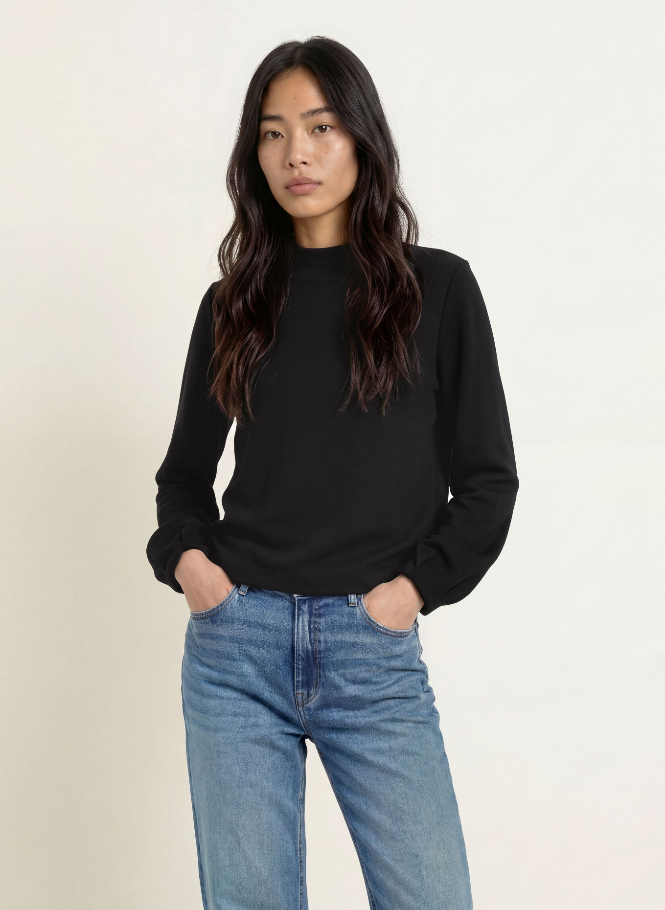 OPUS Pullover GISINNA: SCHWARZ