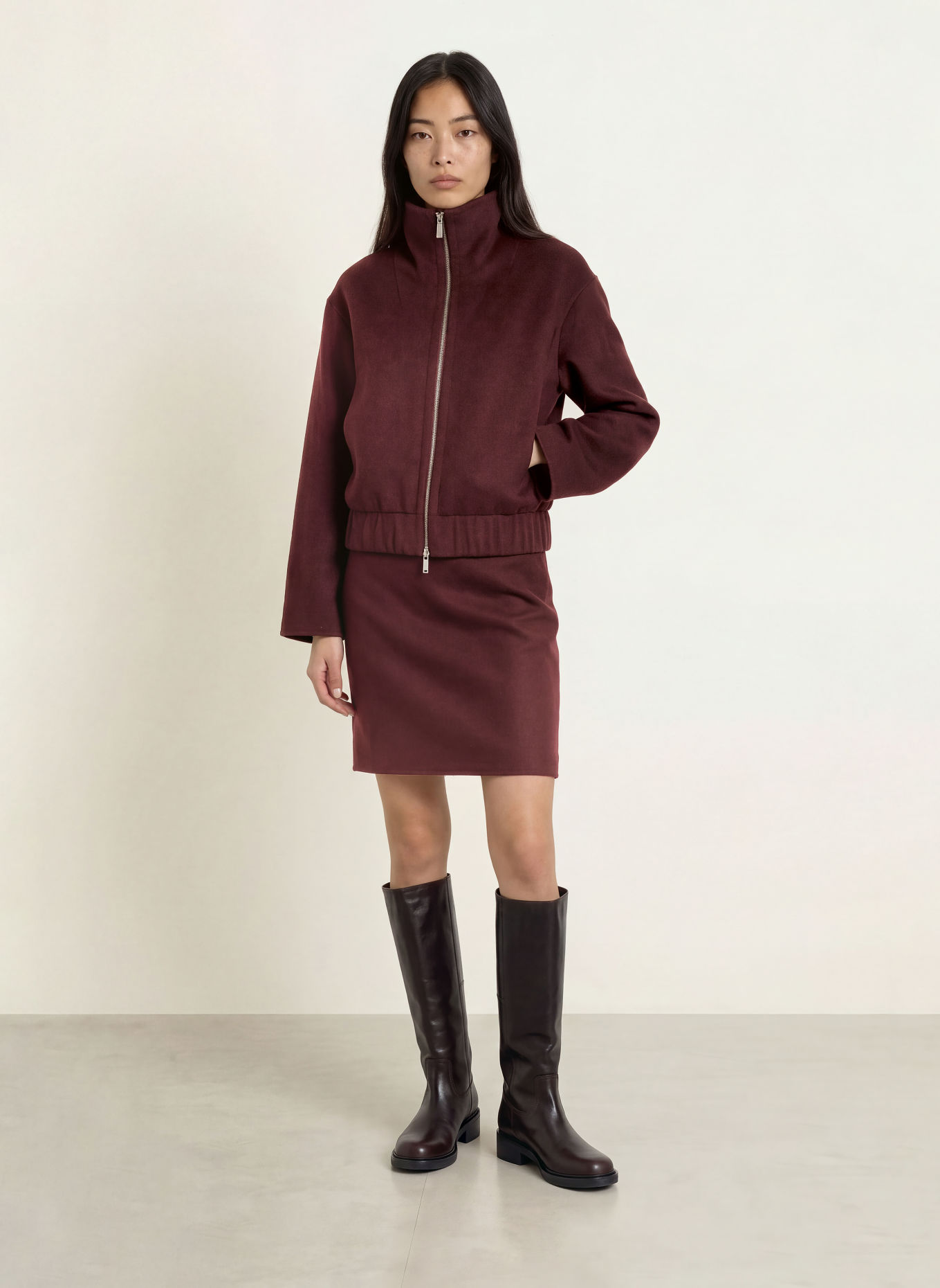 someday Blouson NOELI: MARRON FONCÉ