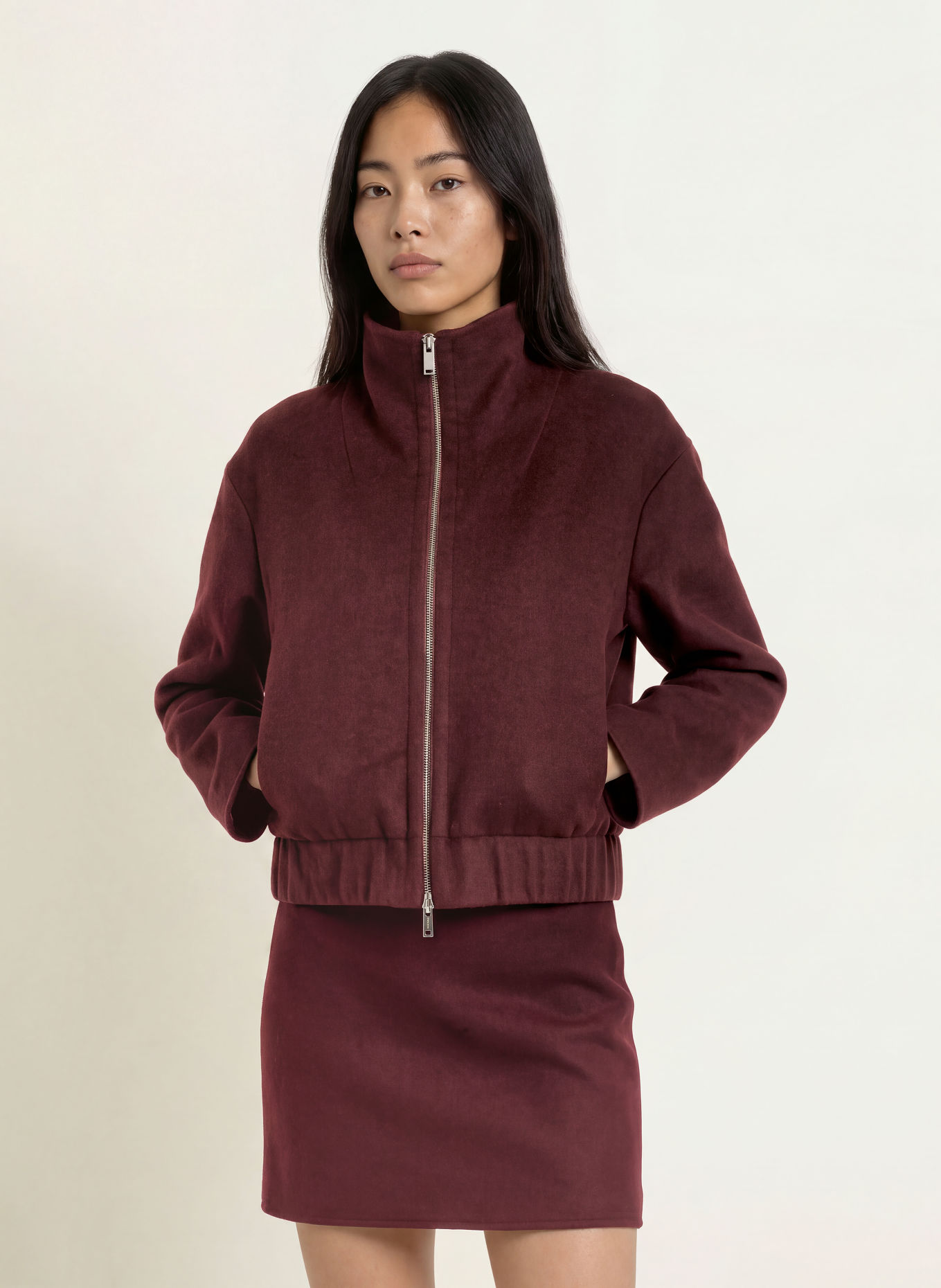 someday Blouson NOELI: MARRON FONCÉ
