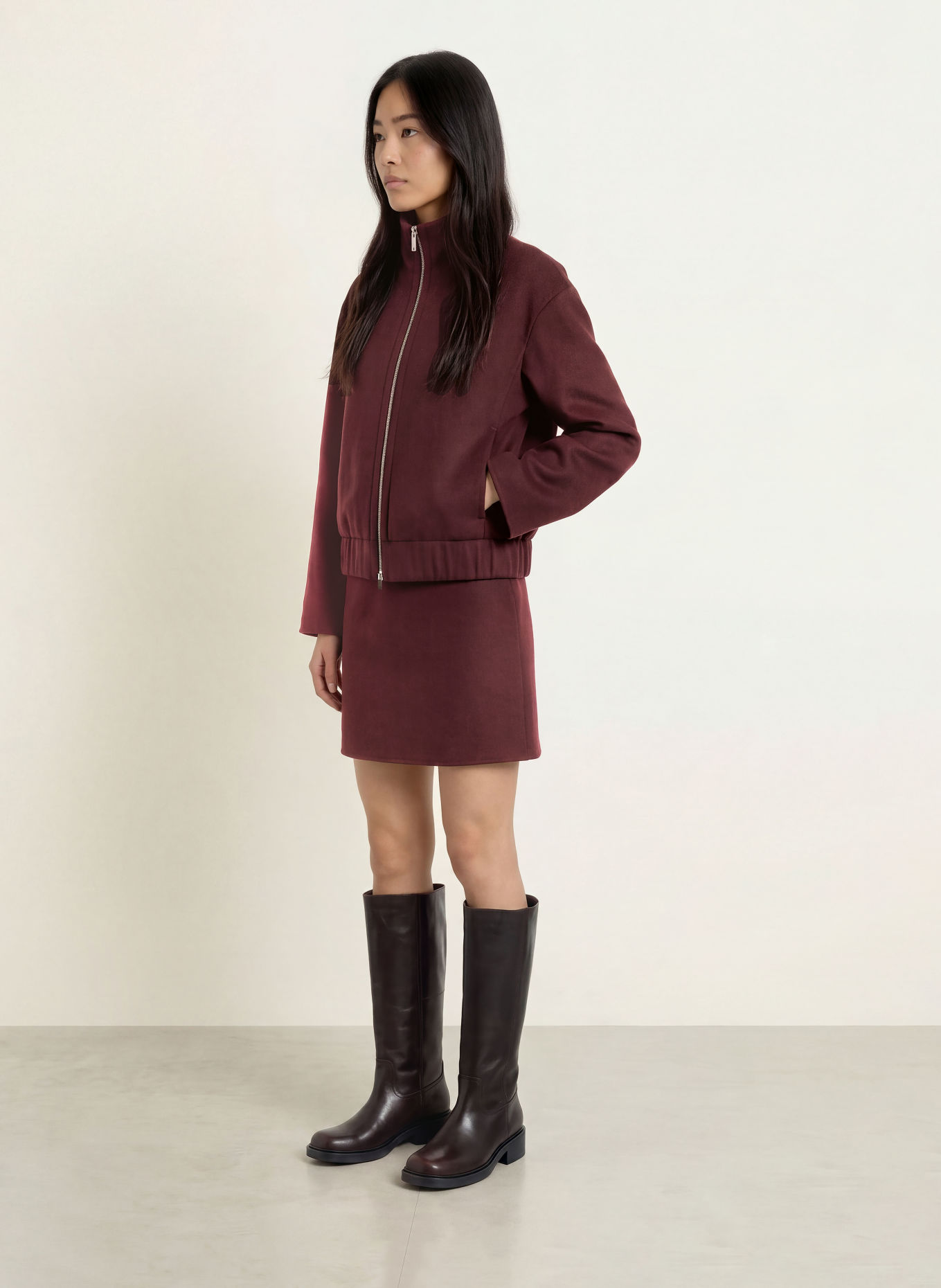 someday Blouson NOELI: MARRON FONCÉ