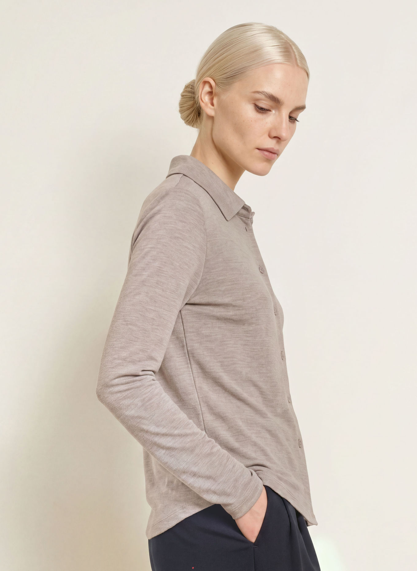 someday Strickjacke KIRESI: TAUPE