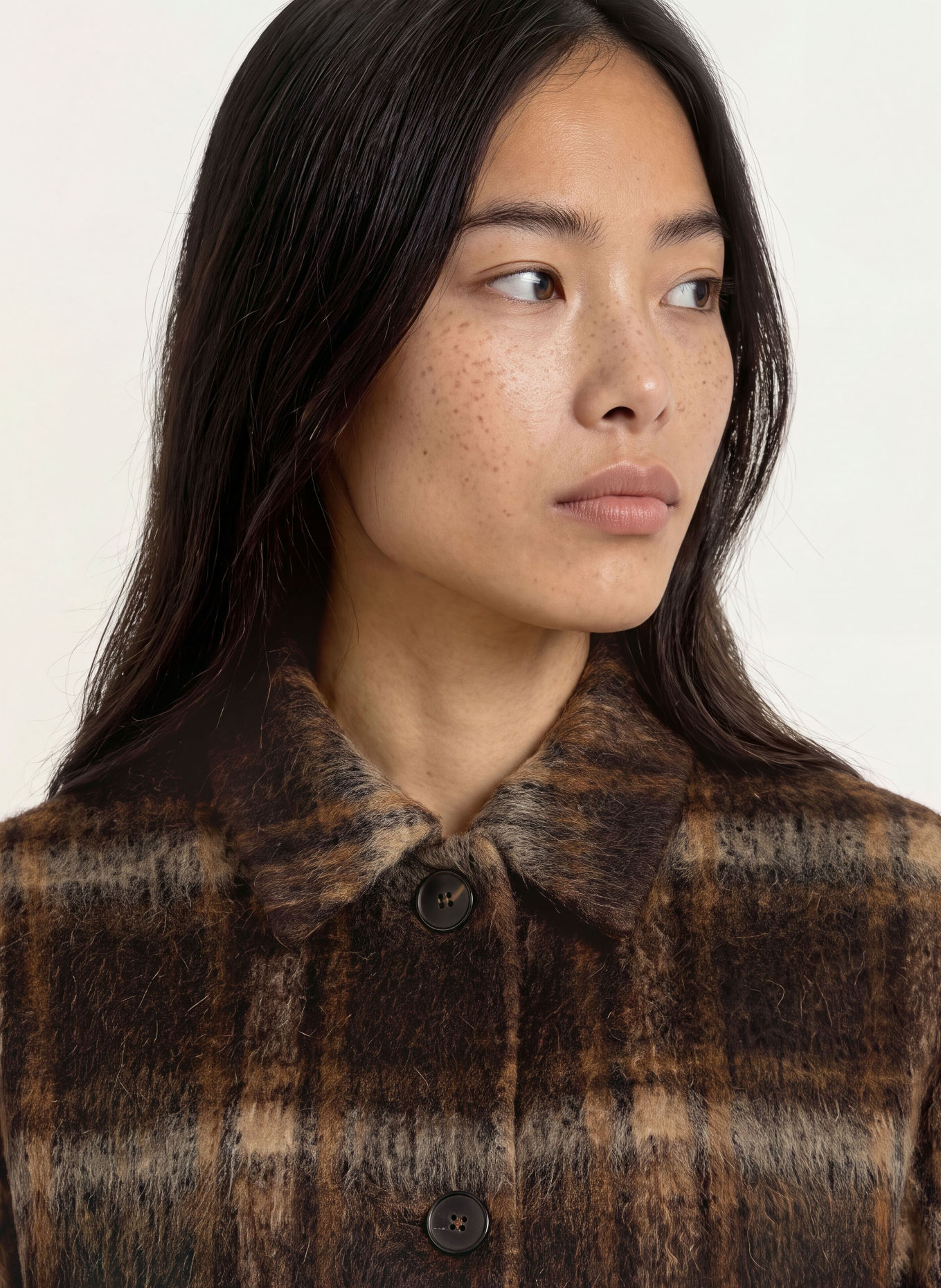 OPUS Kastenjacke HAKARO: DUNKELBRAUN / CAMEL / BRAUN