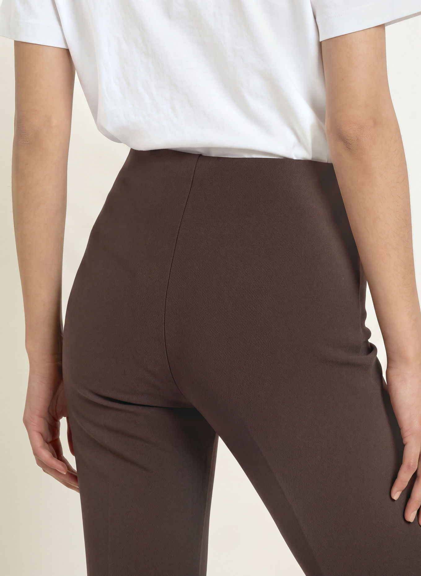 OPUS Marlenehose ELVINA: DUNKELBRAUN