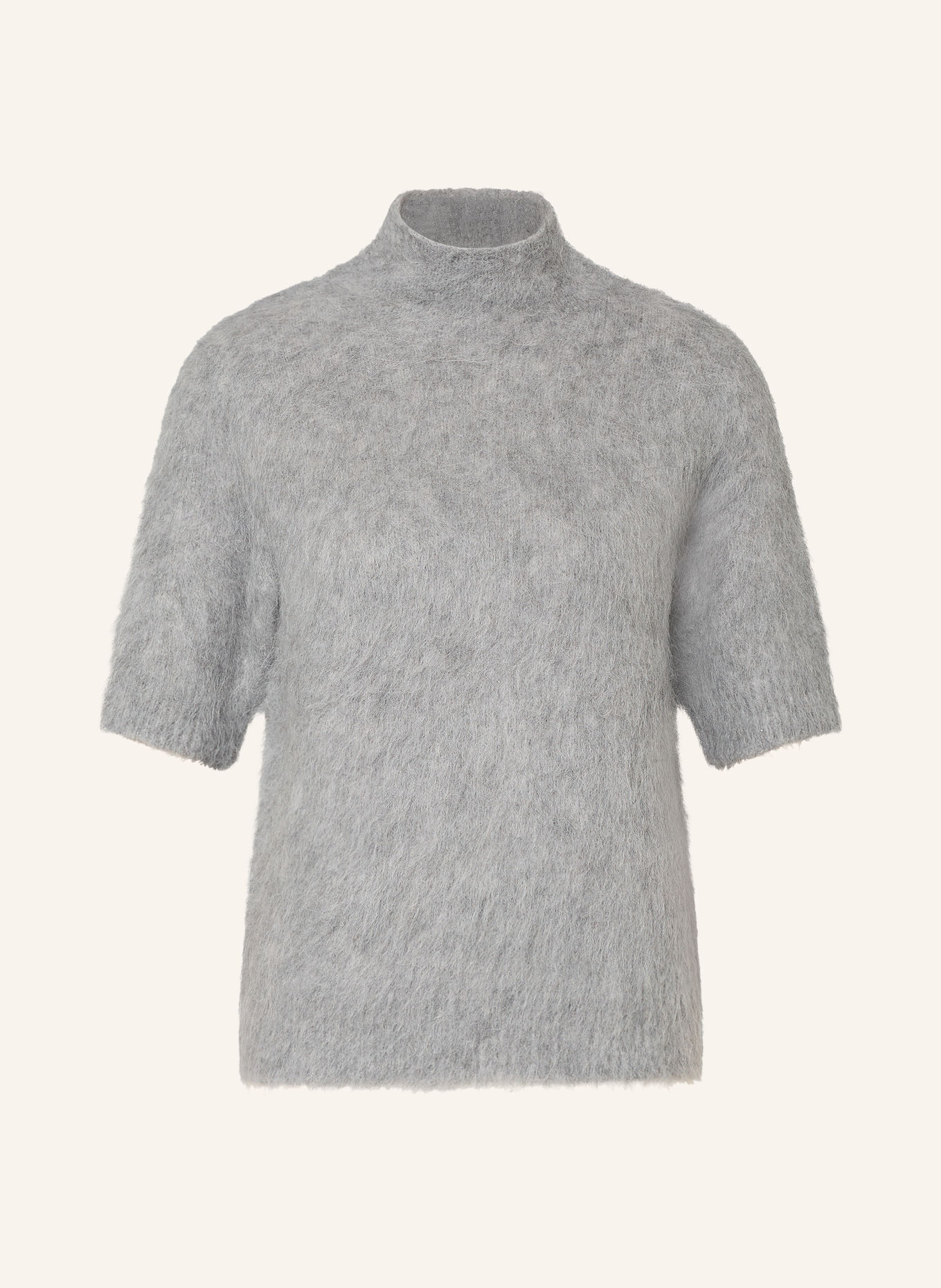 someday TUOMINA Knit shirt with Alpaca: GRAY