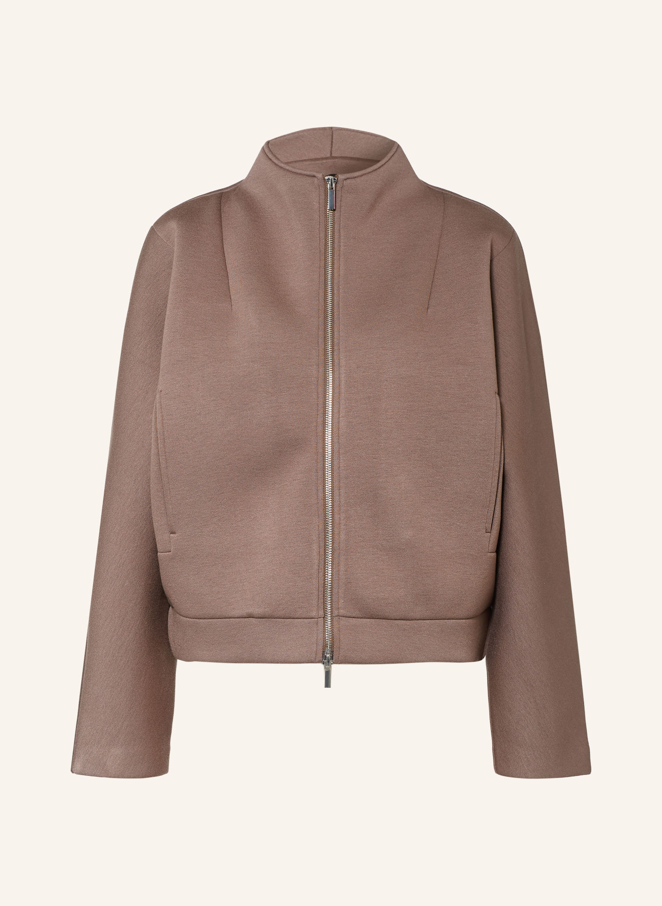 someday UJOANA Zip-up sweatshirt: TAUPE