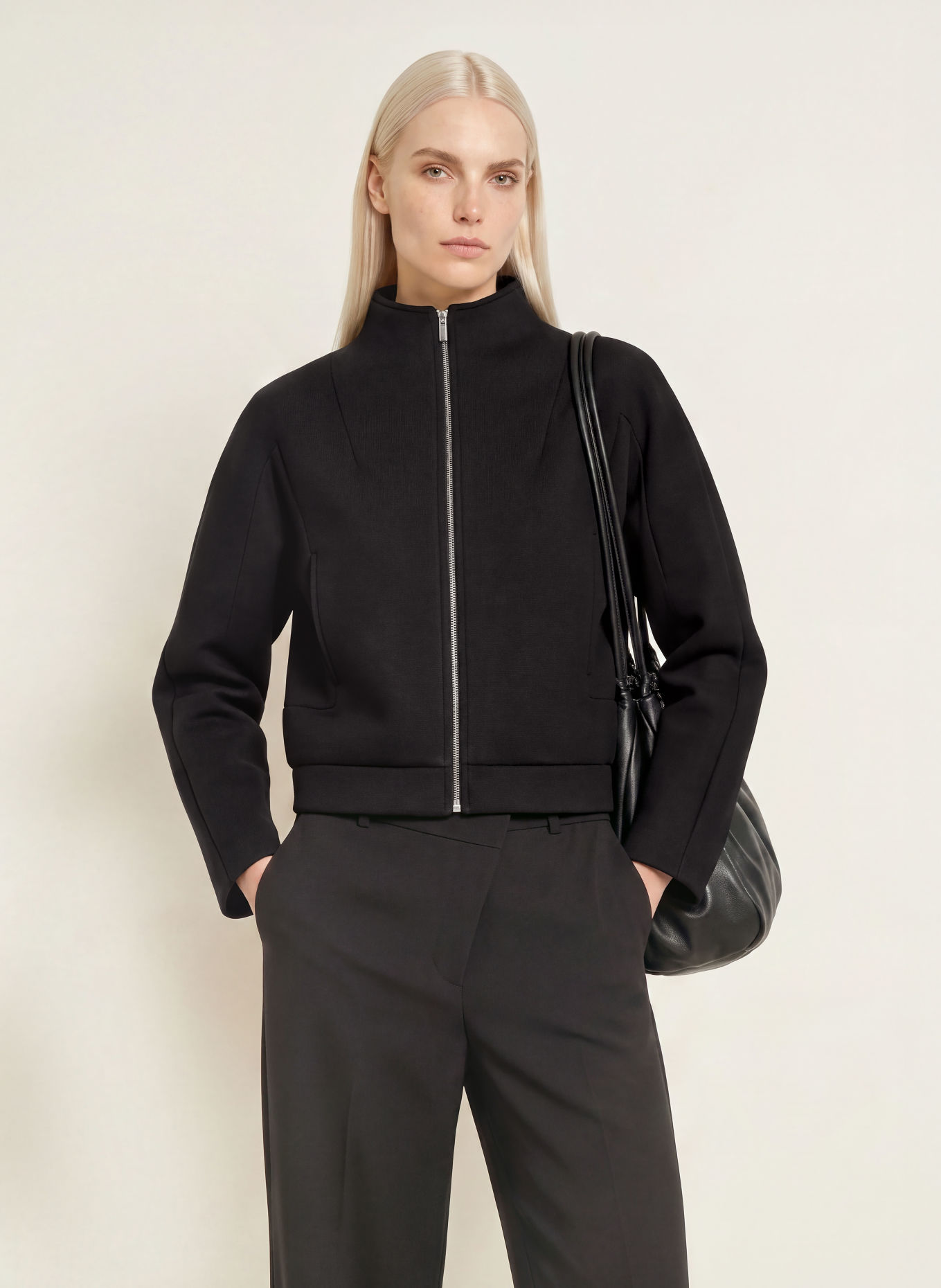 someday Sweatjacke UJOANA: SCHWARZ