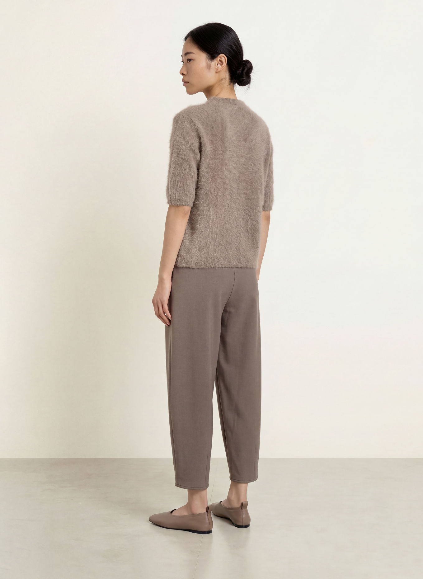 someday Strickshirt TAMIA aus Cashmere: TAUPE