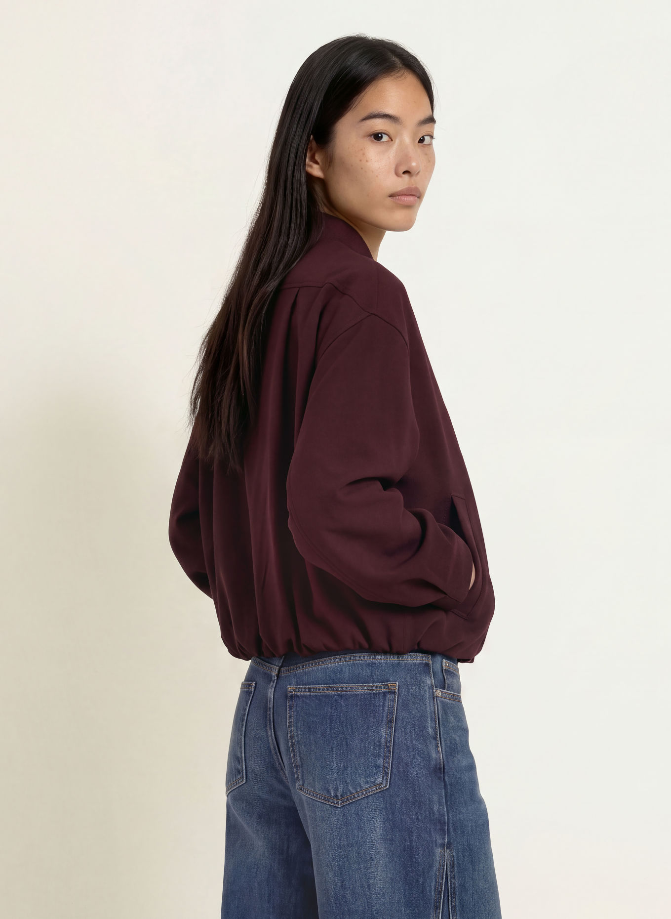 OPUS Blouson JEASY: DUNKELROT