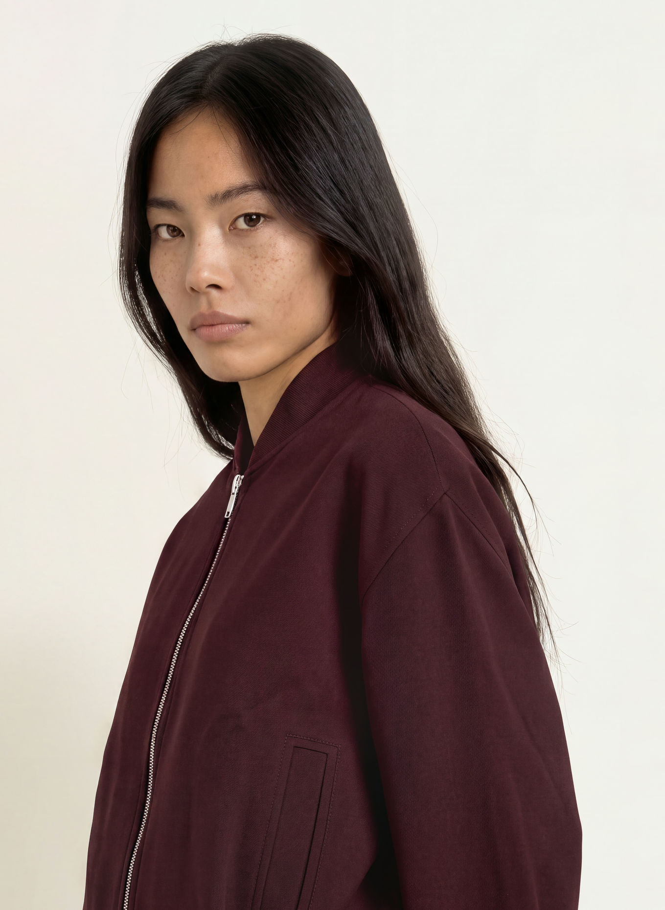 OPUS Blouson JEASY: DUNKELROT