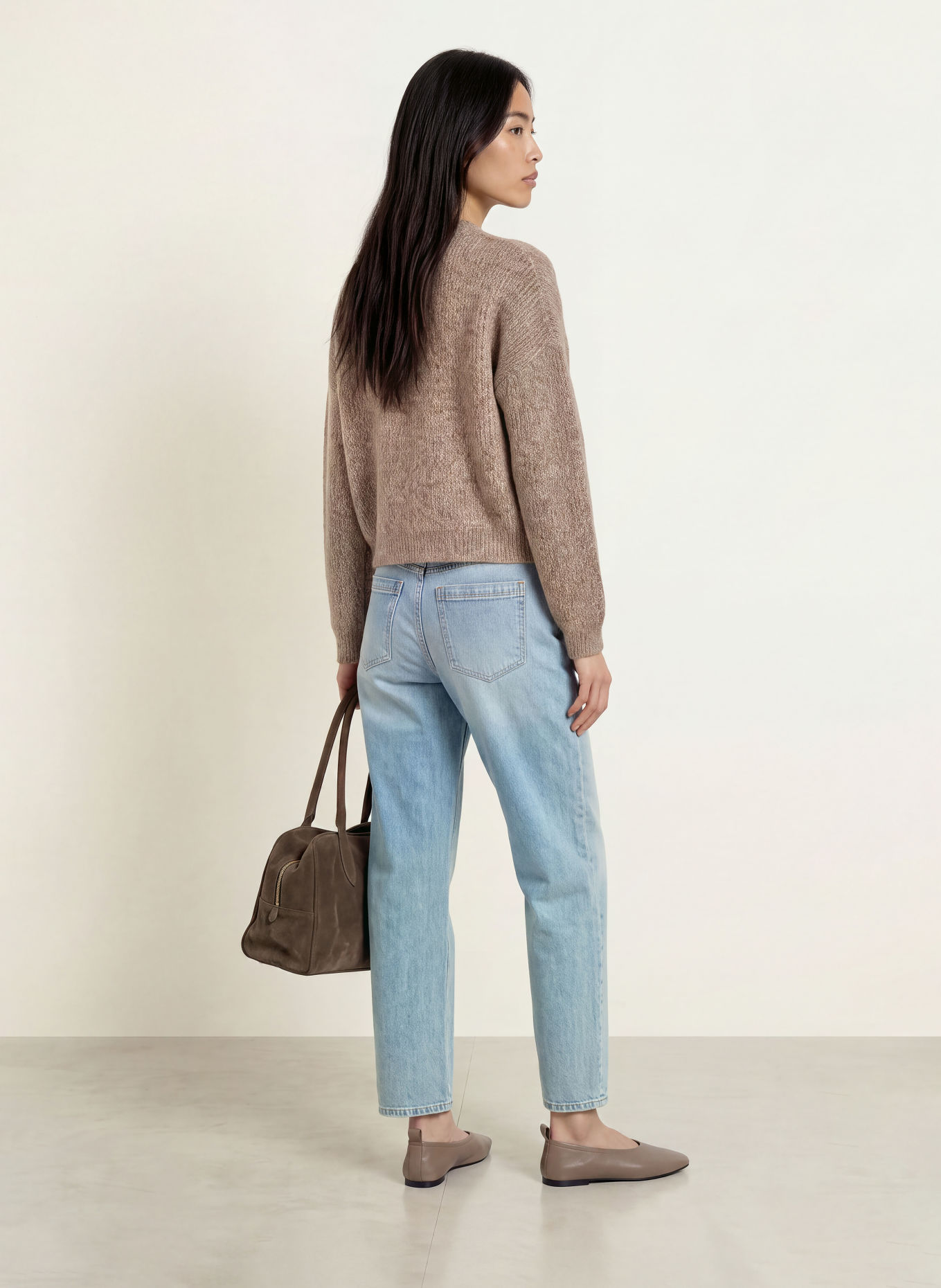 someday Strickjacke TIMAYA: TAUPE