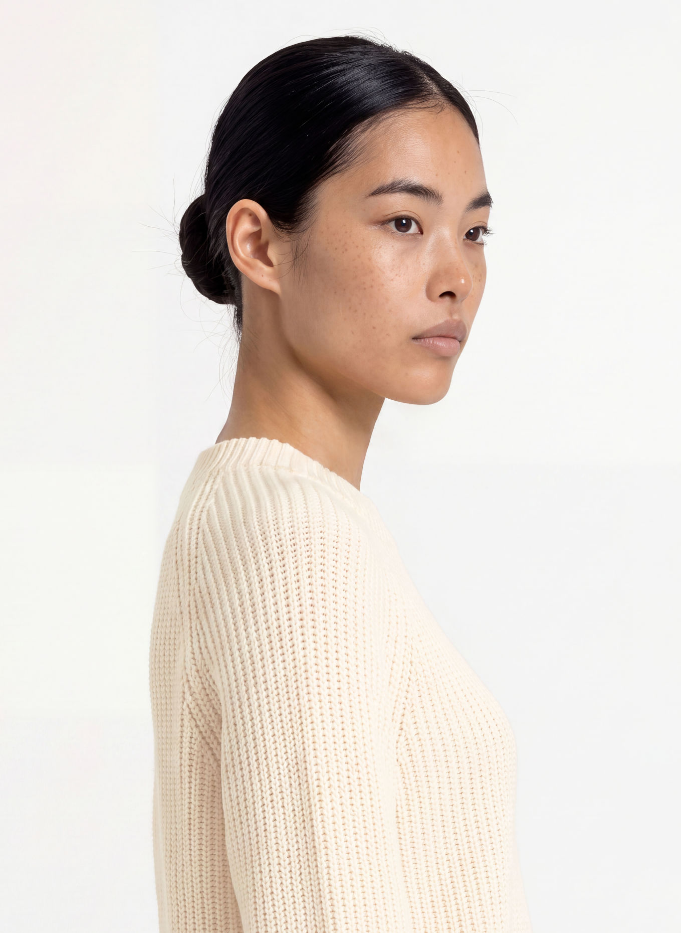 OPUS PONUSA Sweater: CREAM