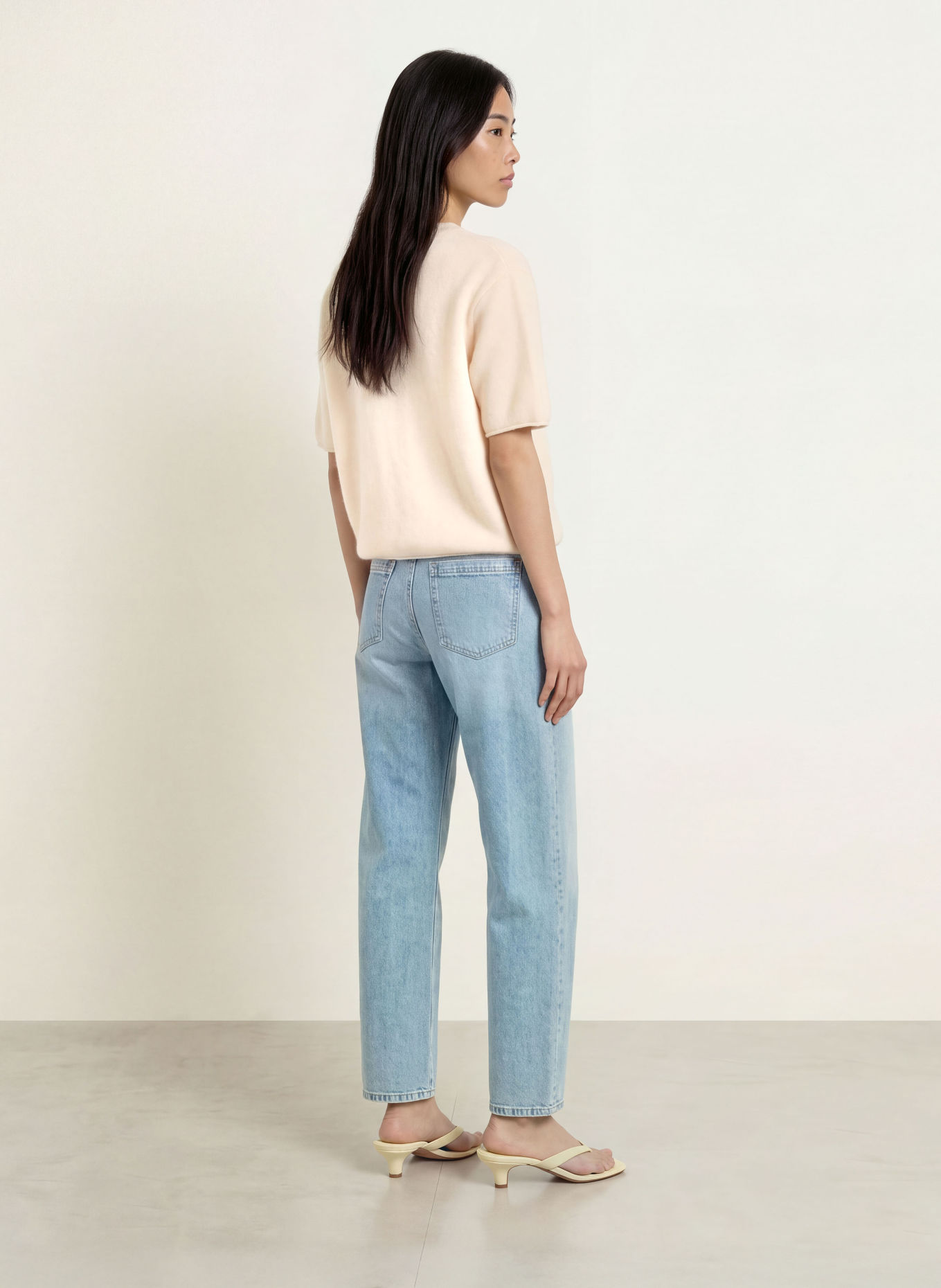someday Wide Leg Jeans CAIA ICONIC: 70401 mid washed blue