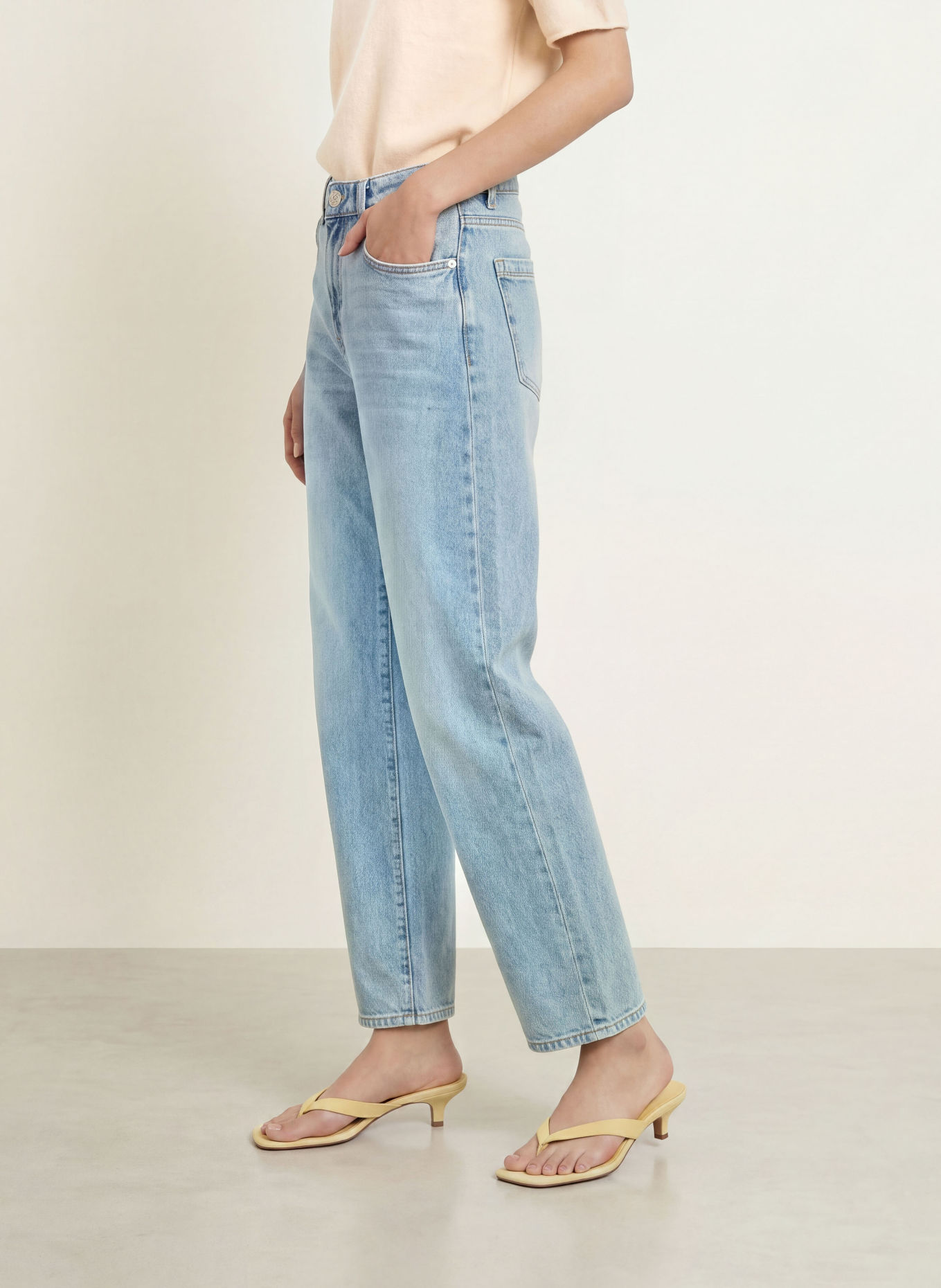 someday Wide Leg Jeans CAIA ICONIC: 70401 mid washed blue