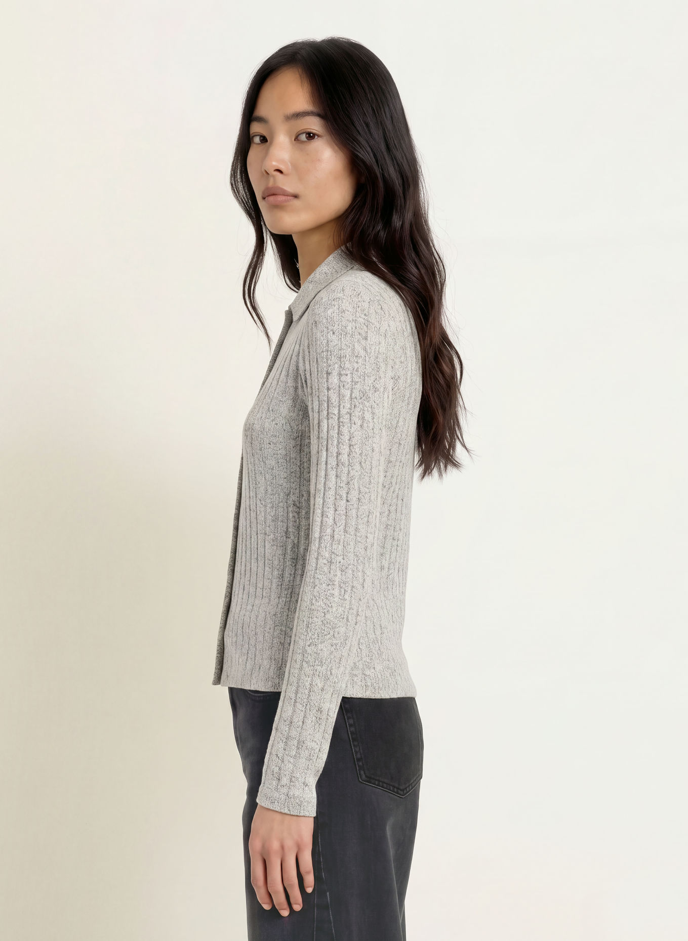 OPUS Gilet SITAMI: GRIS CLAIR / GRIS FONCÉ