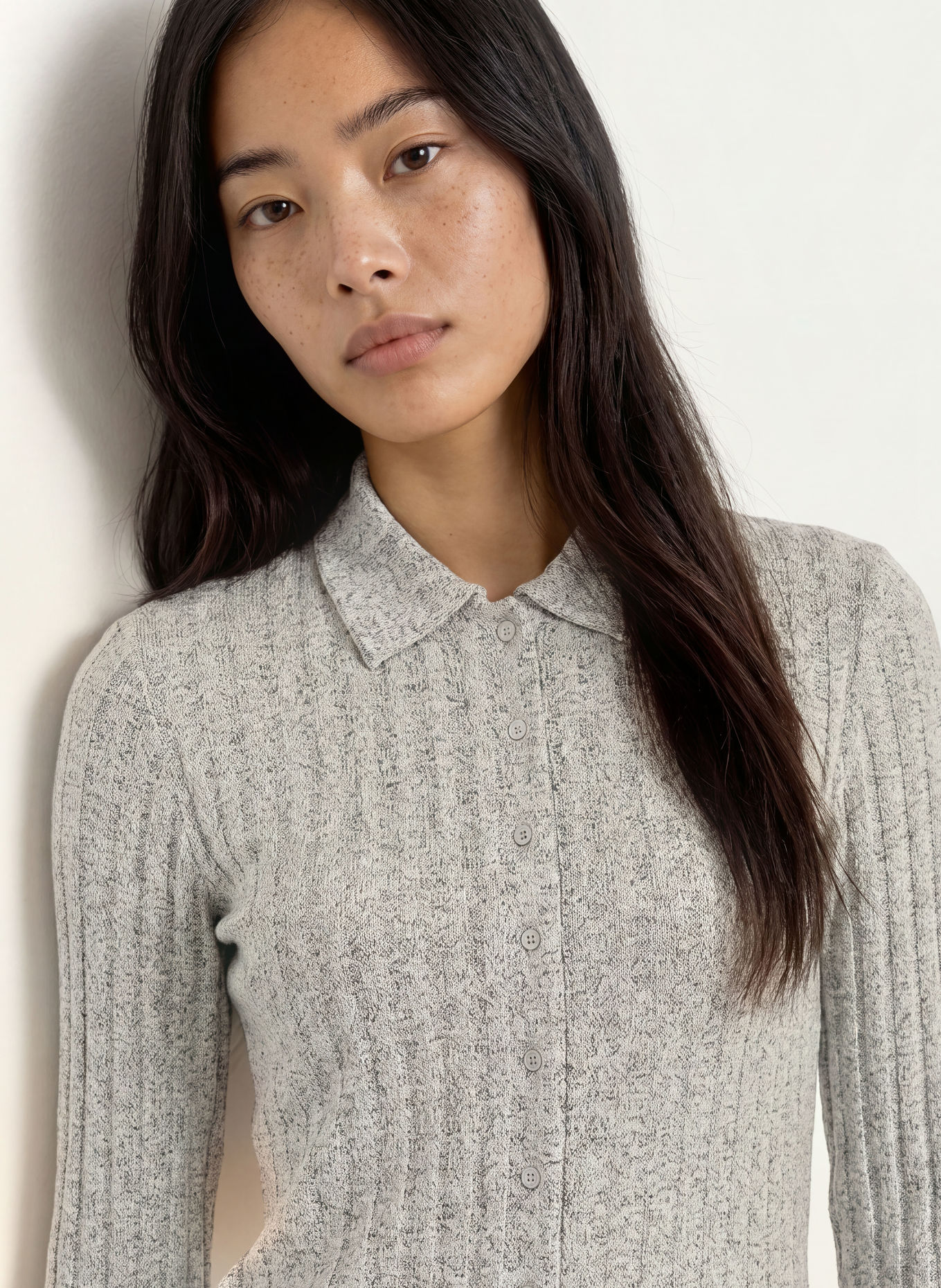 OPUS Gilet SITAMI: GRIS CLAIR / GRIS FONCÉ