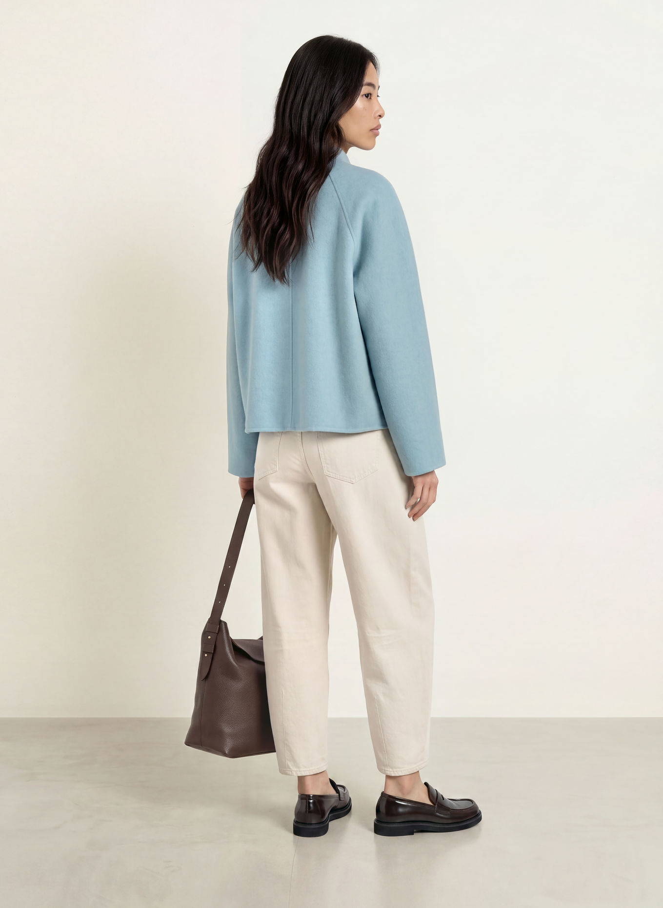 OPUS HELISU Jacket: BLUE GRAY