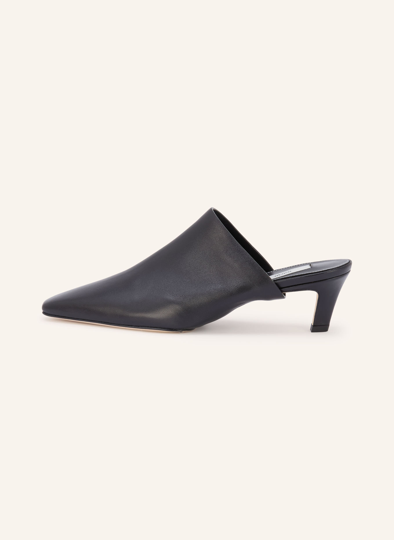 TOTEME Mules: SVART