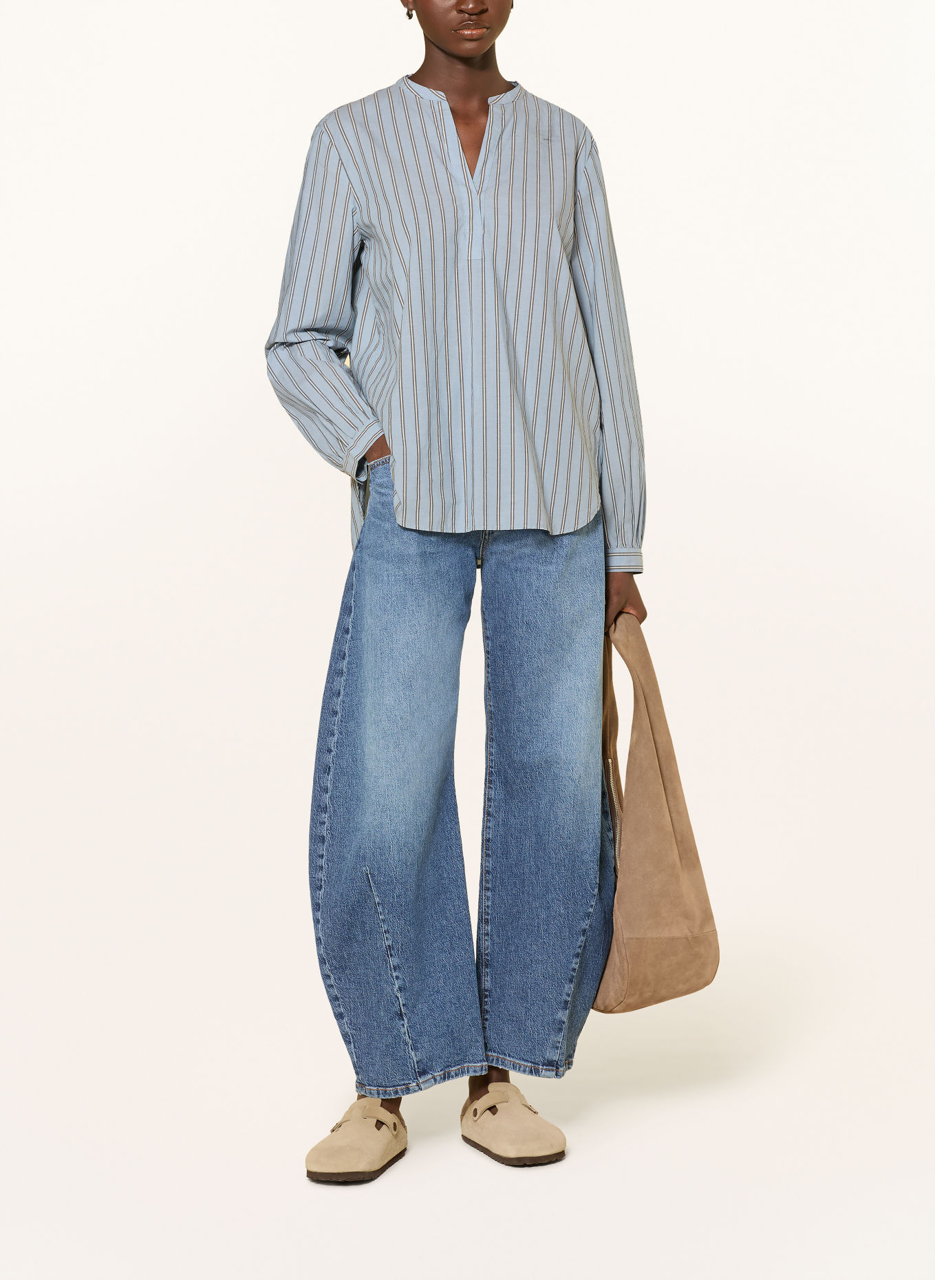 Marc O'Polo Chemisier: BLEU CLAIR / GRIS