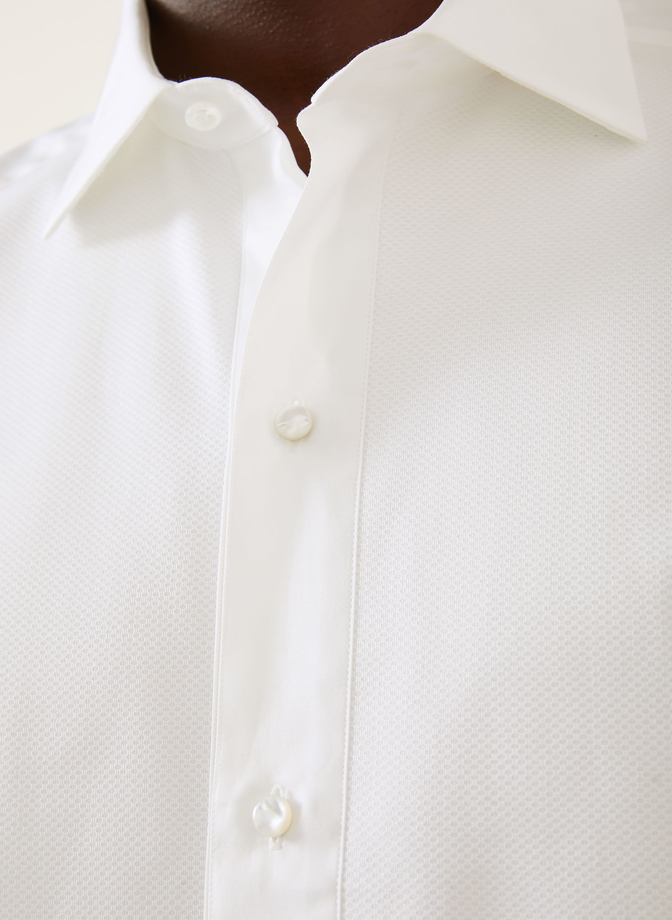 ZEGNA Smokingová košile Regular Fit: BÍLÁ