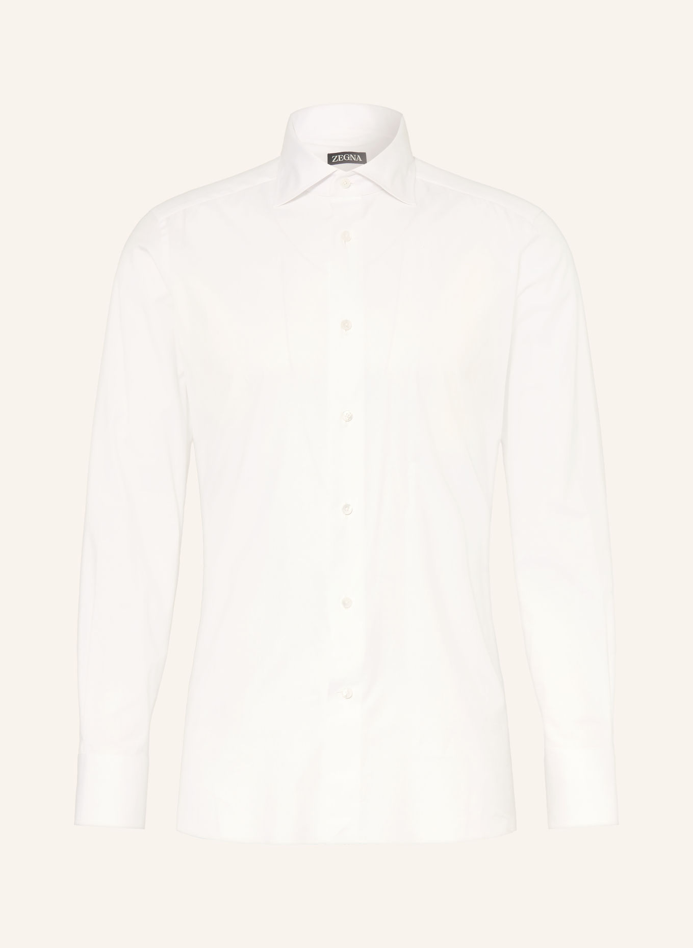 ZEGNA Hemd Regular Fit: WEISS