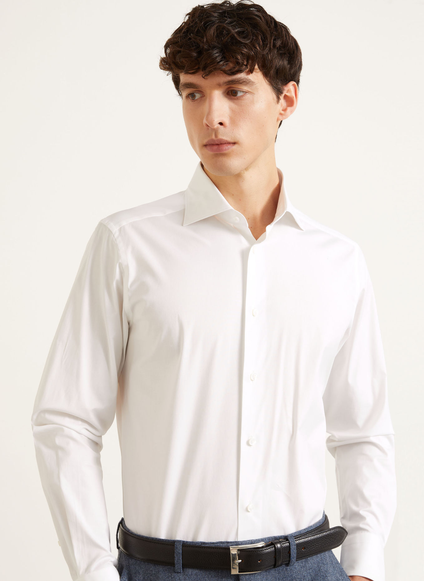 ZEGNA Hemd Regular Fit: WEISS