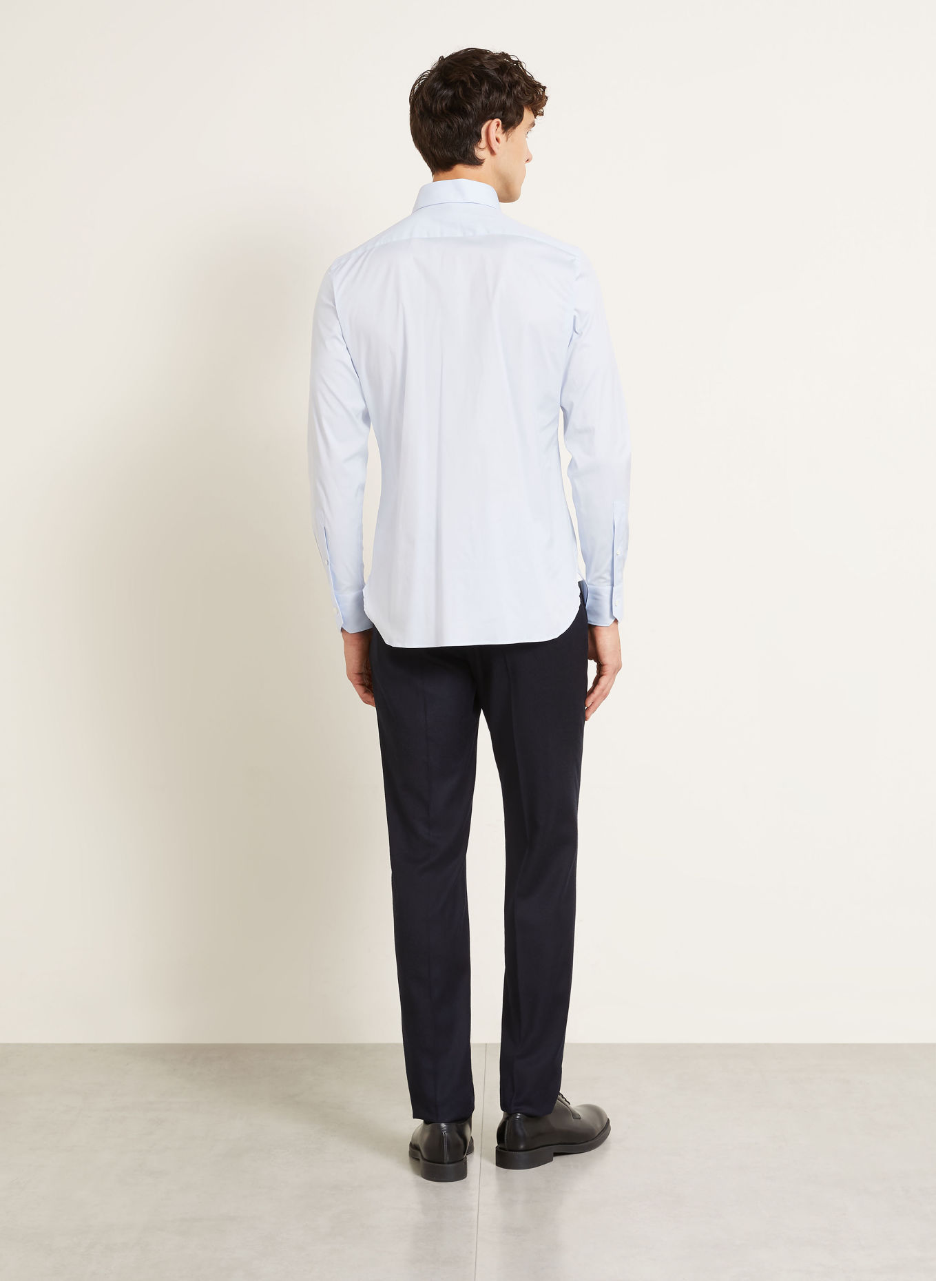 ZEGNA Overhemd, slim fit: LICHTBLAUW