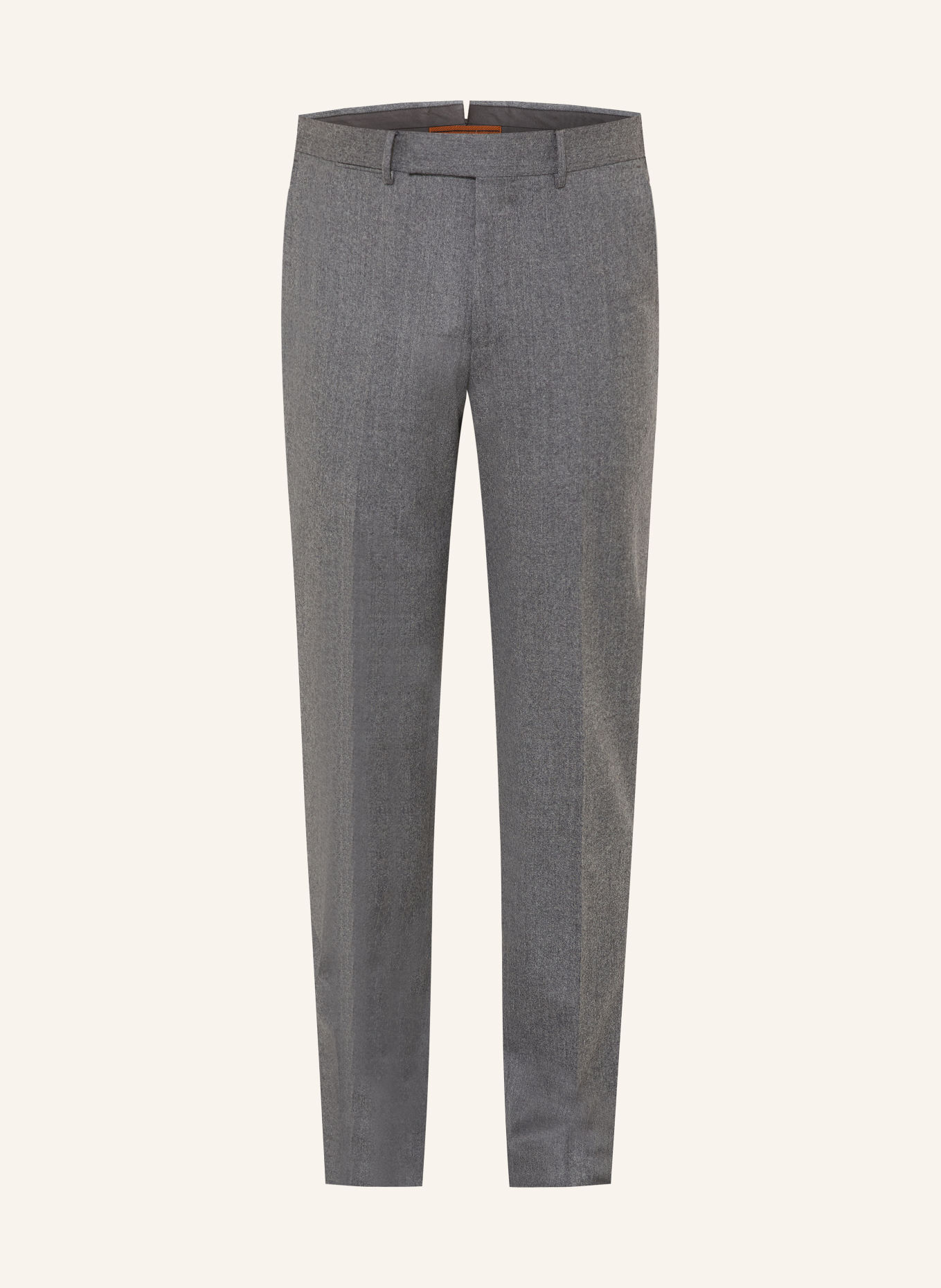 ZEGNA Flanellhose Regular Fit: GRAU