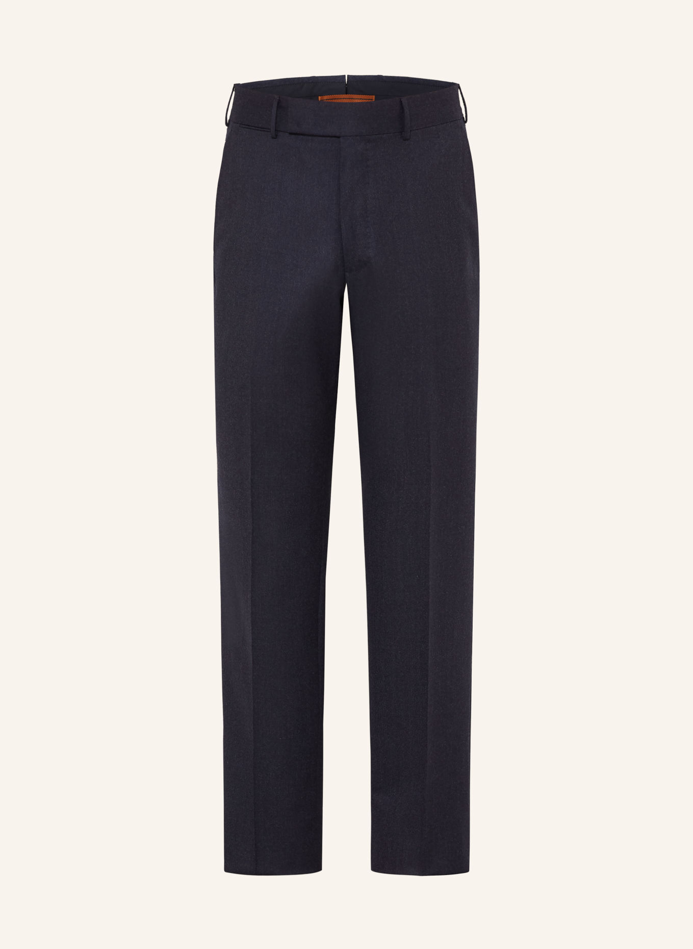 ZEGNA Flanell-Chino Regular Fit: DUNKELBLAU