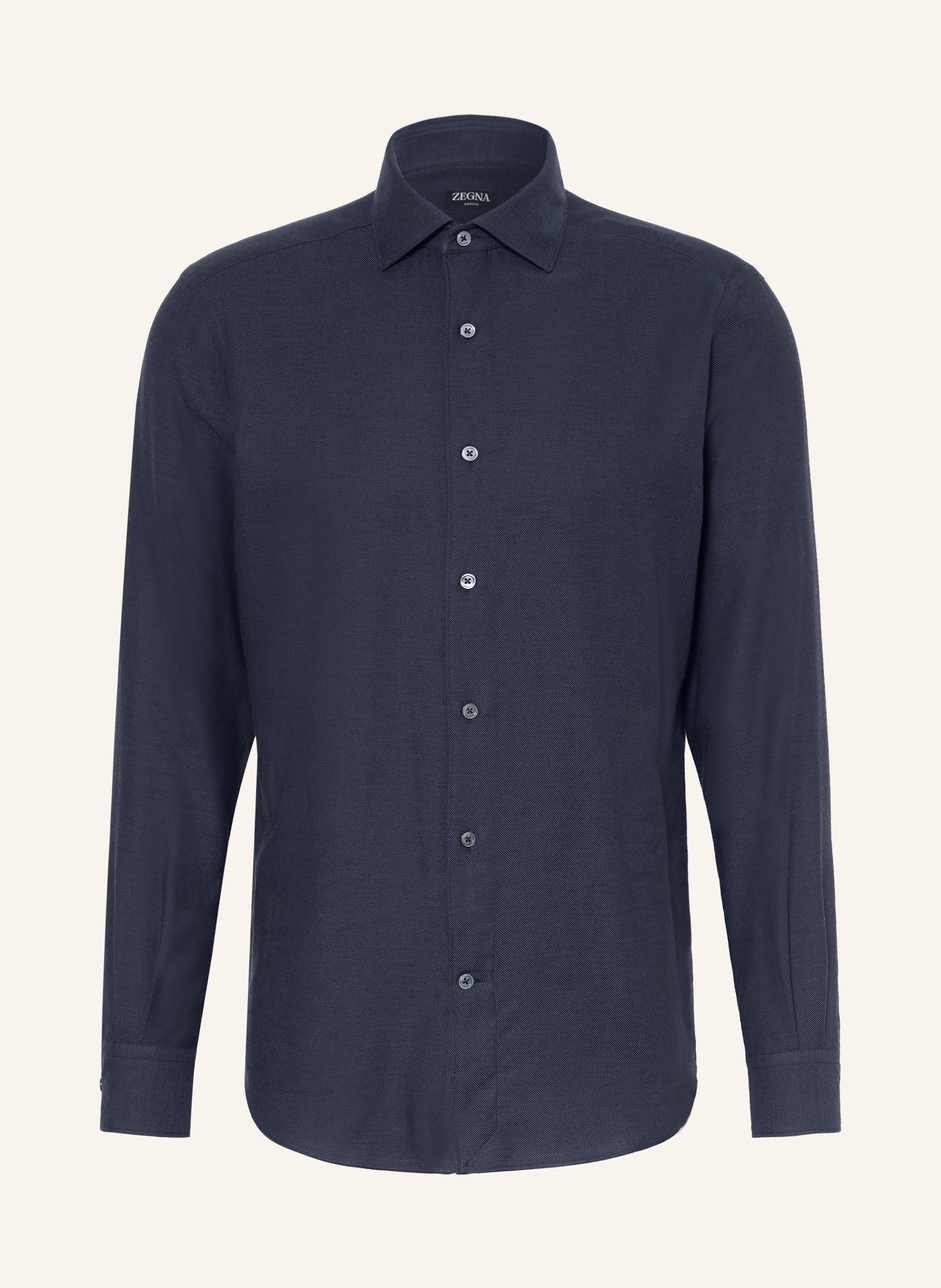ZEGNA Košile Regular Fit: TMAVĚ MODRÁ