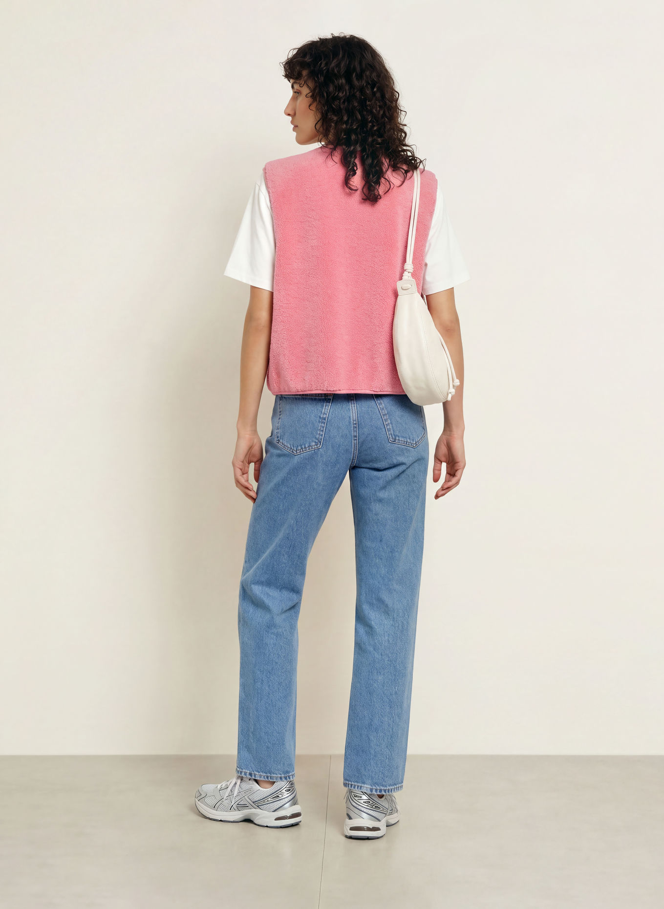 OH APRIL JUTTA Straight jeans with Rivets: 2007 Denim Mid Blue