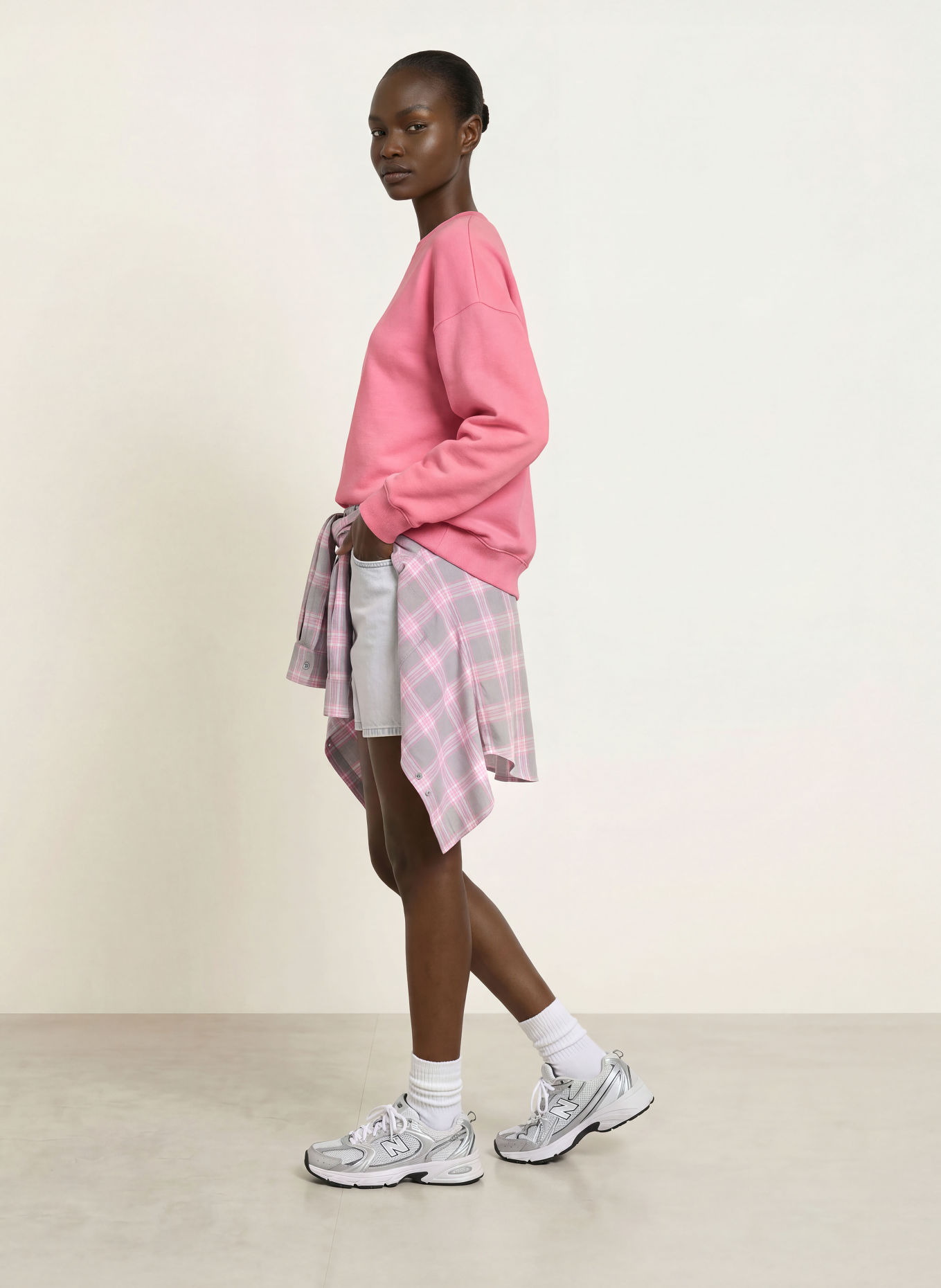 OH APRIL Sweatshirt: ROZE