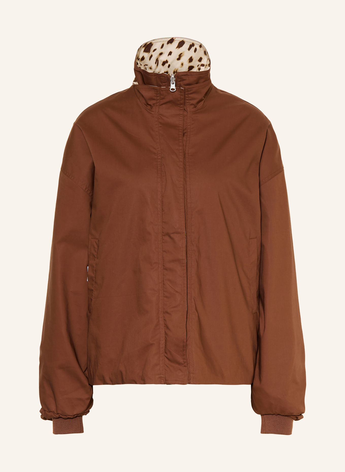 OH APRIL Blouson AMINE zum Wenden: BRAUN / CREME