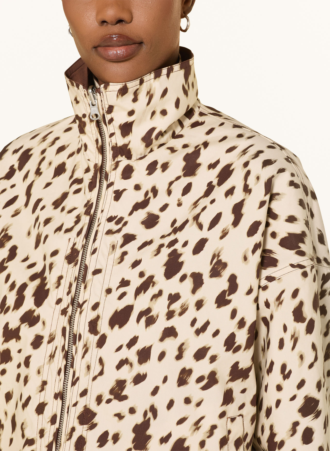 OH APRIL Blouson AMINE zum Wenden: BRAUN / CREME