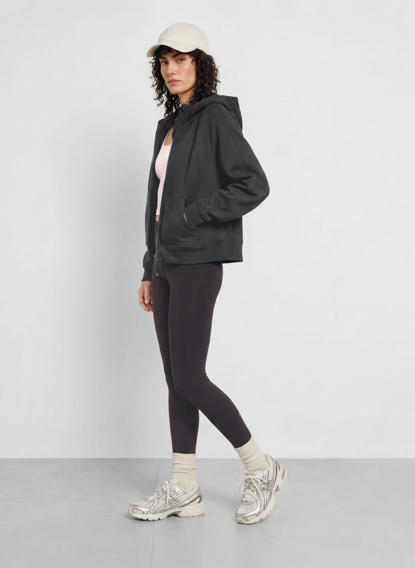 lululemon Sweatvest: ZWART