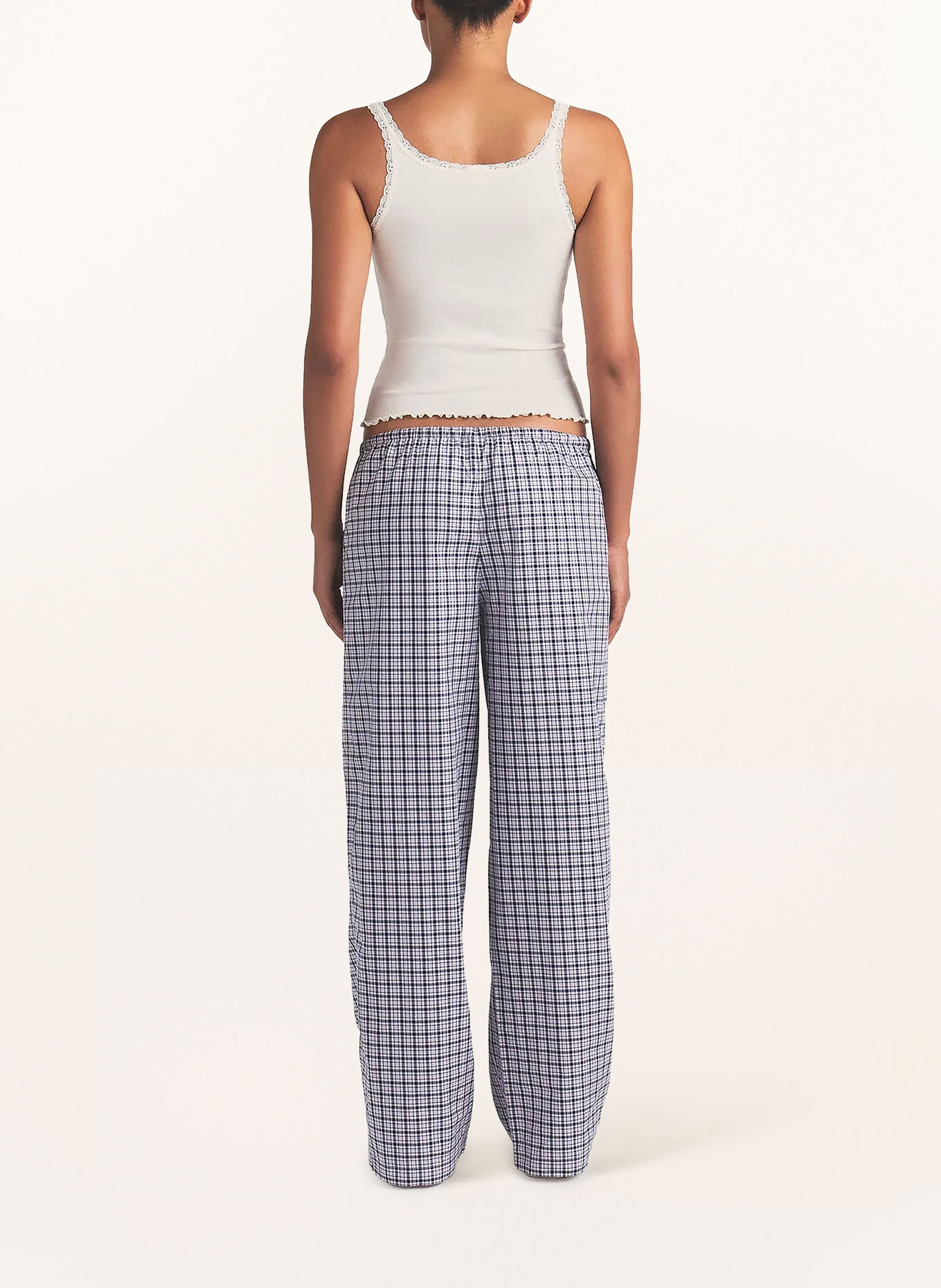 SKIMS SKIMS POINTELLE Lounge top: IVORY
